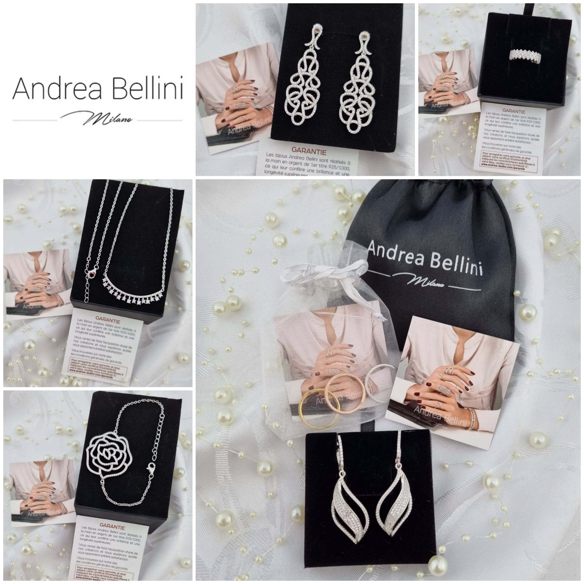 Bijoux italiens Andrea Bellini Milano
