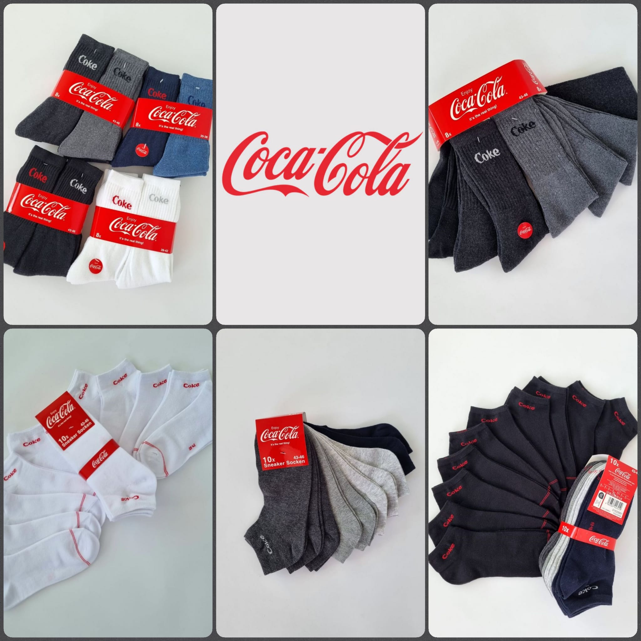 070044 Coca-Cola-Socken für Männer