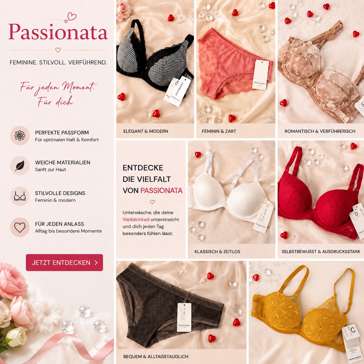 070089 Микс женского нижнего белья Passionata