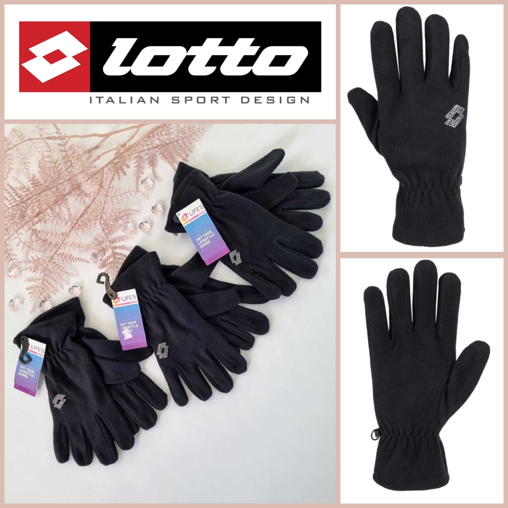 080055 Women's gloves from Lotto