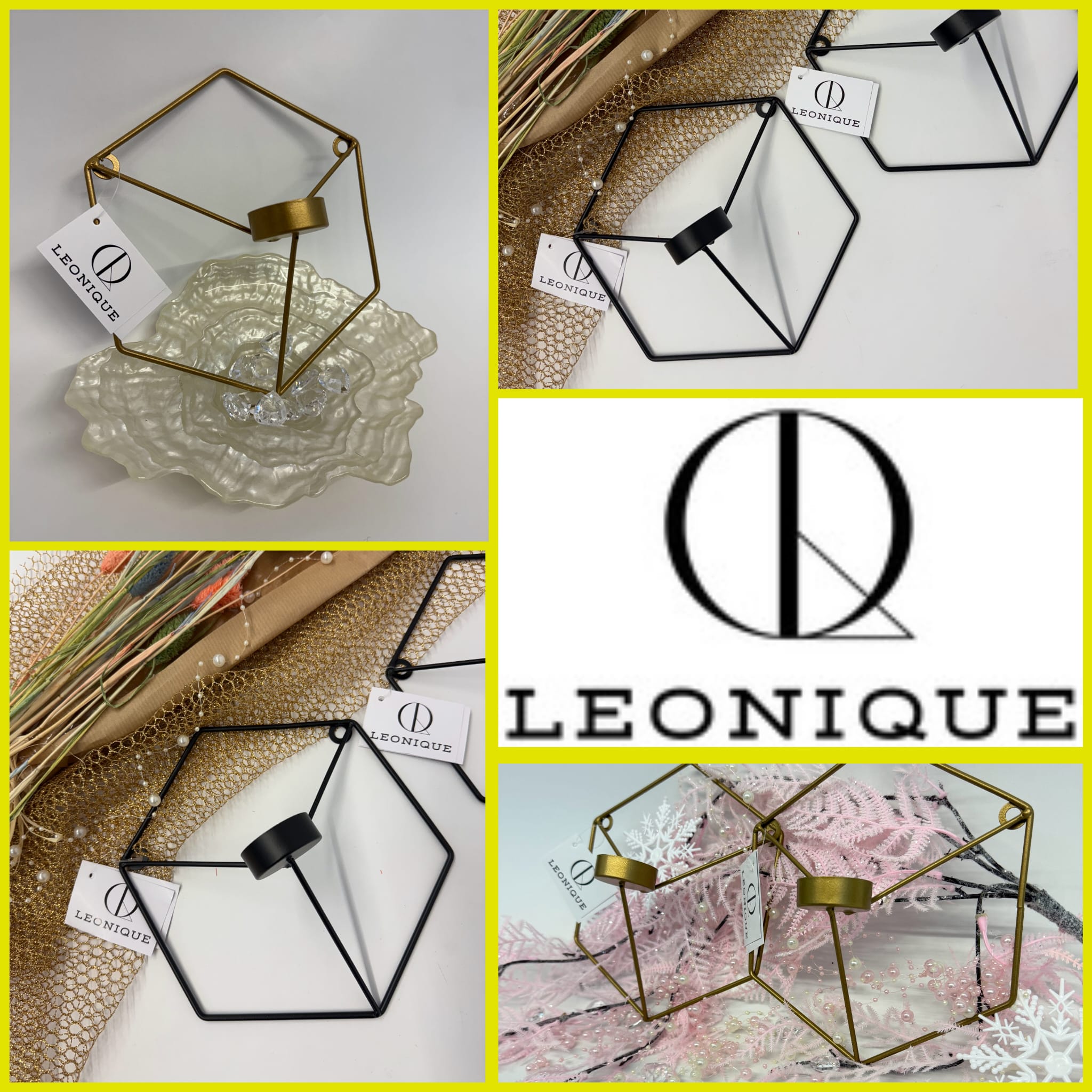 080091 Набор настенных подсвечников от Leonique