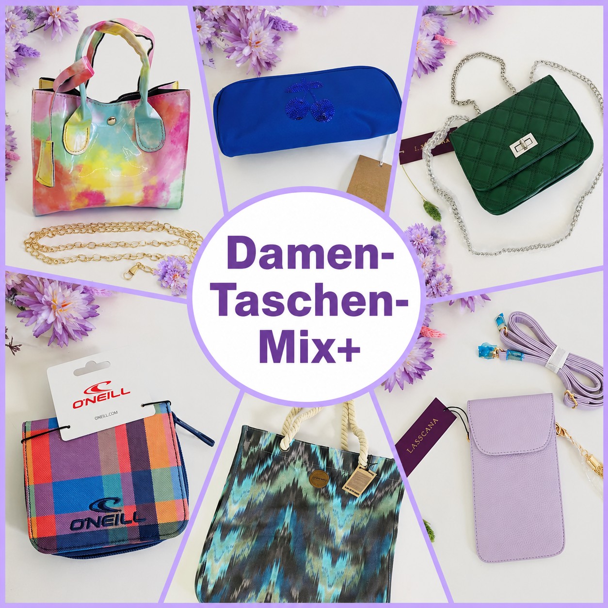 080075 Mix de sacs femme+