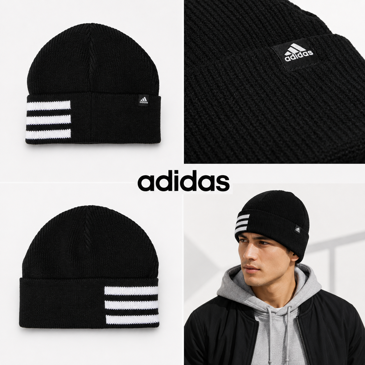 080106 Bonnet homme Adidas