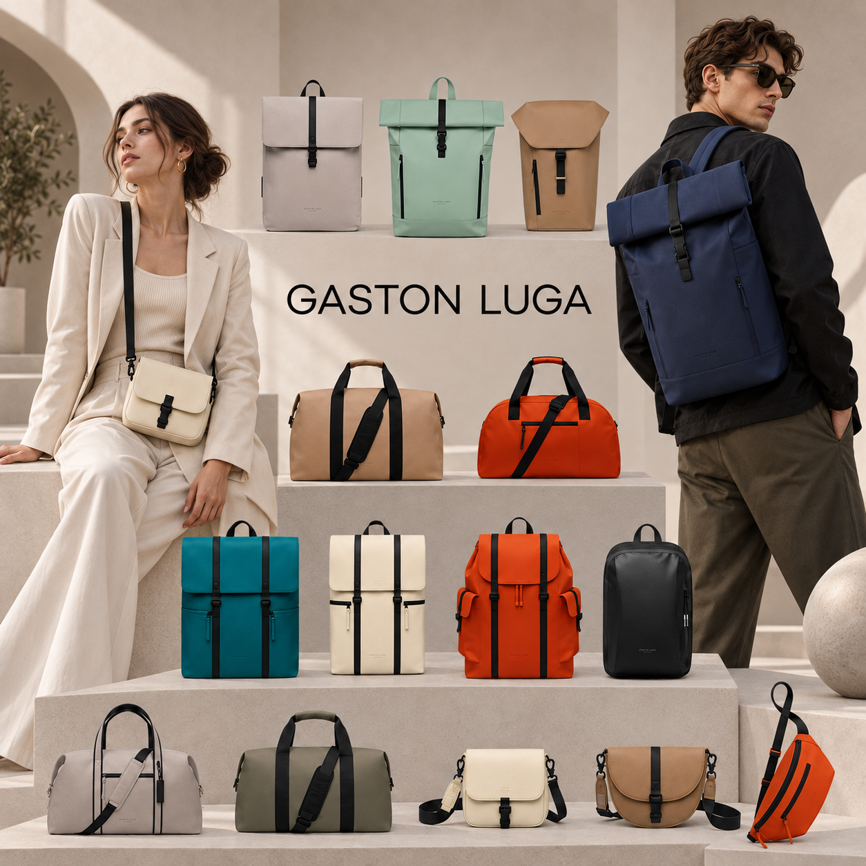 080109 Mix de sacs Gaston Luga