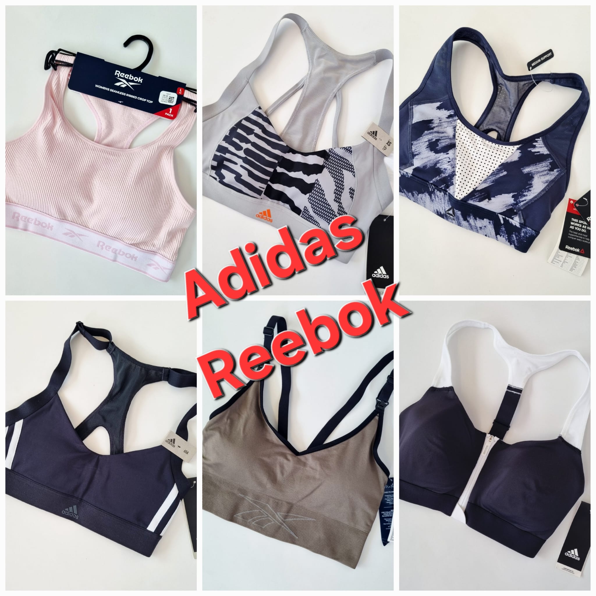 020242 Teen &amp; youth sports tops mix Adidas &amp; Reebok