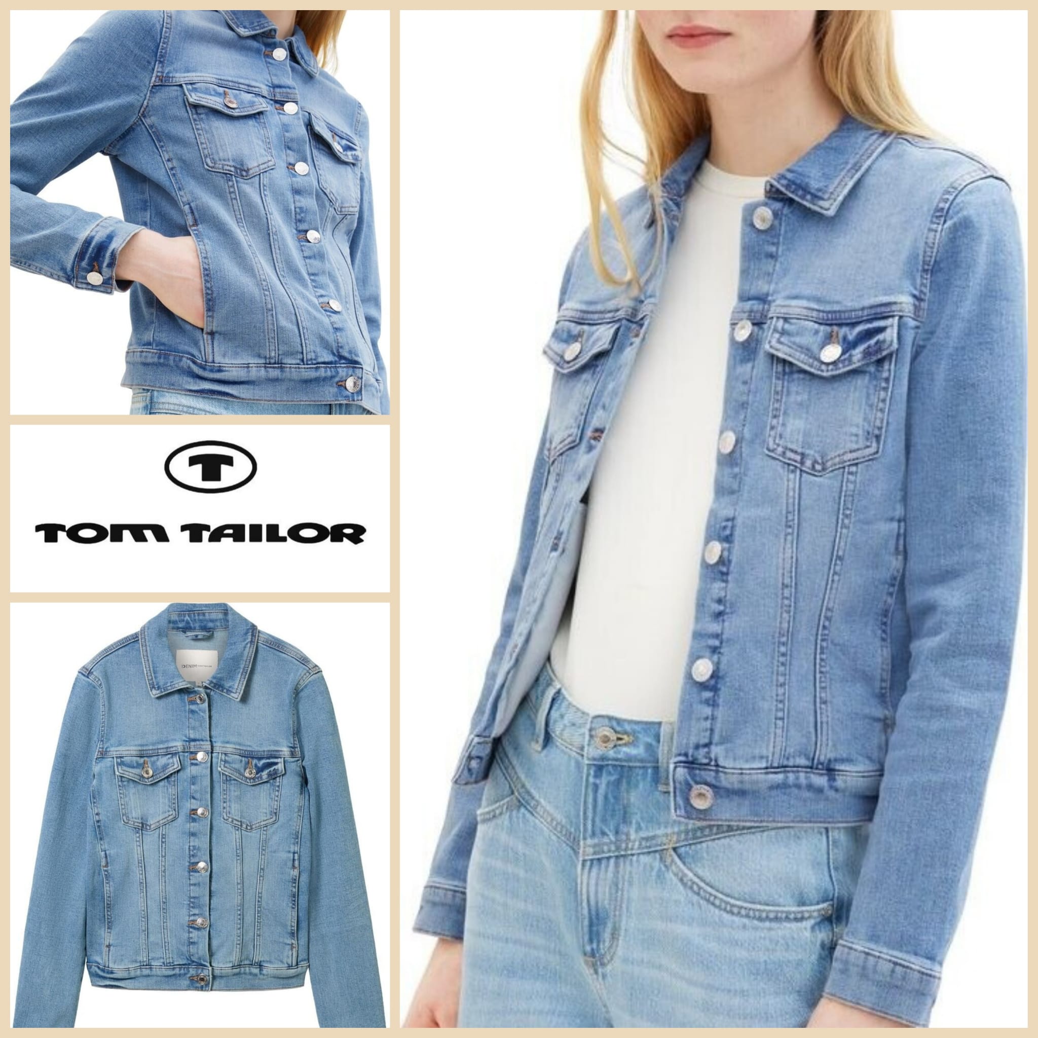 020253 Women’s Denim Jacket Tom Tailor 