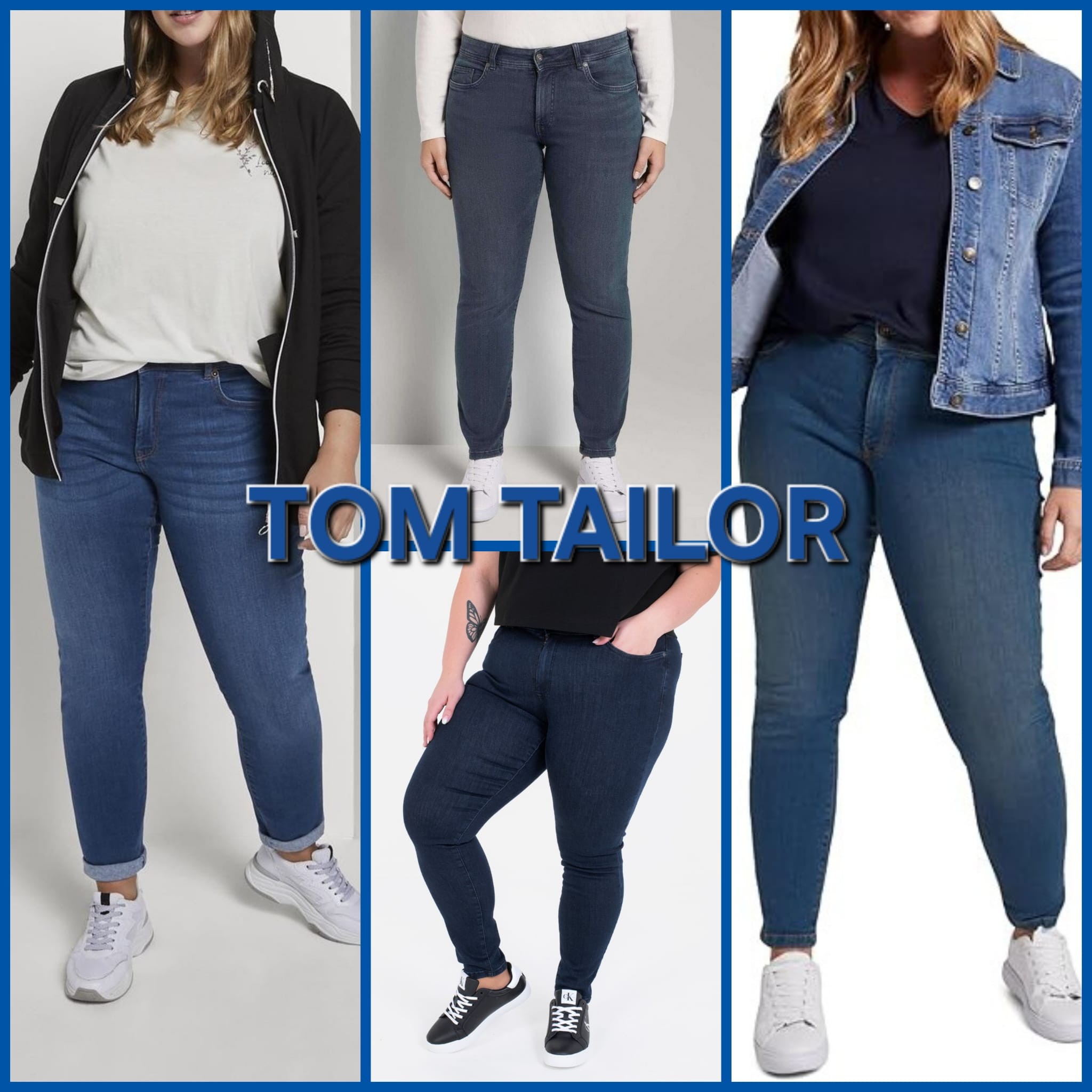 020263 Women’s Plus Size Jeans by Tom Tailor