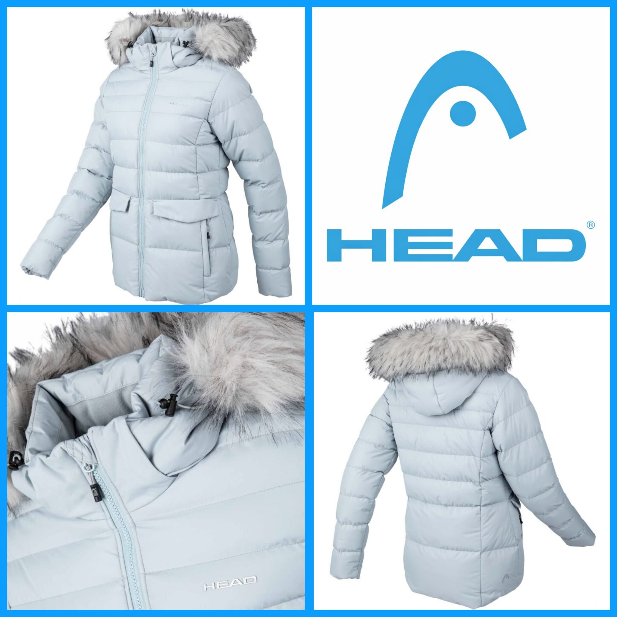 050208 Женская тёплая куртка HEAD