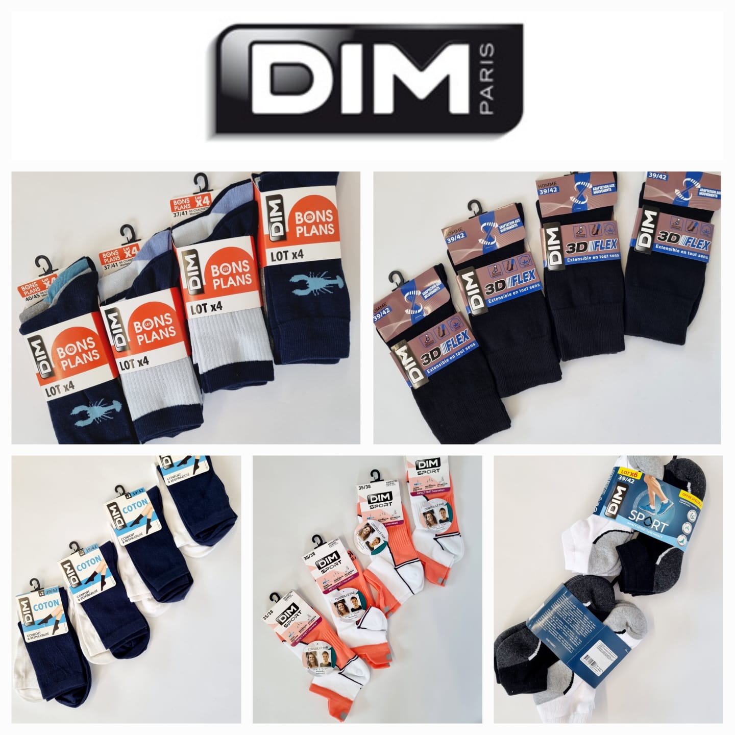 070068 DIM Socks Mix