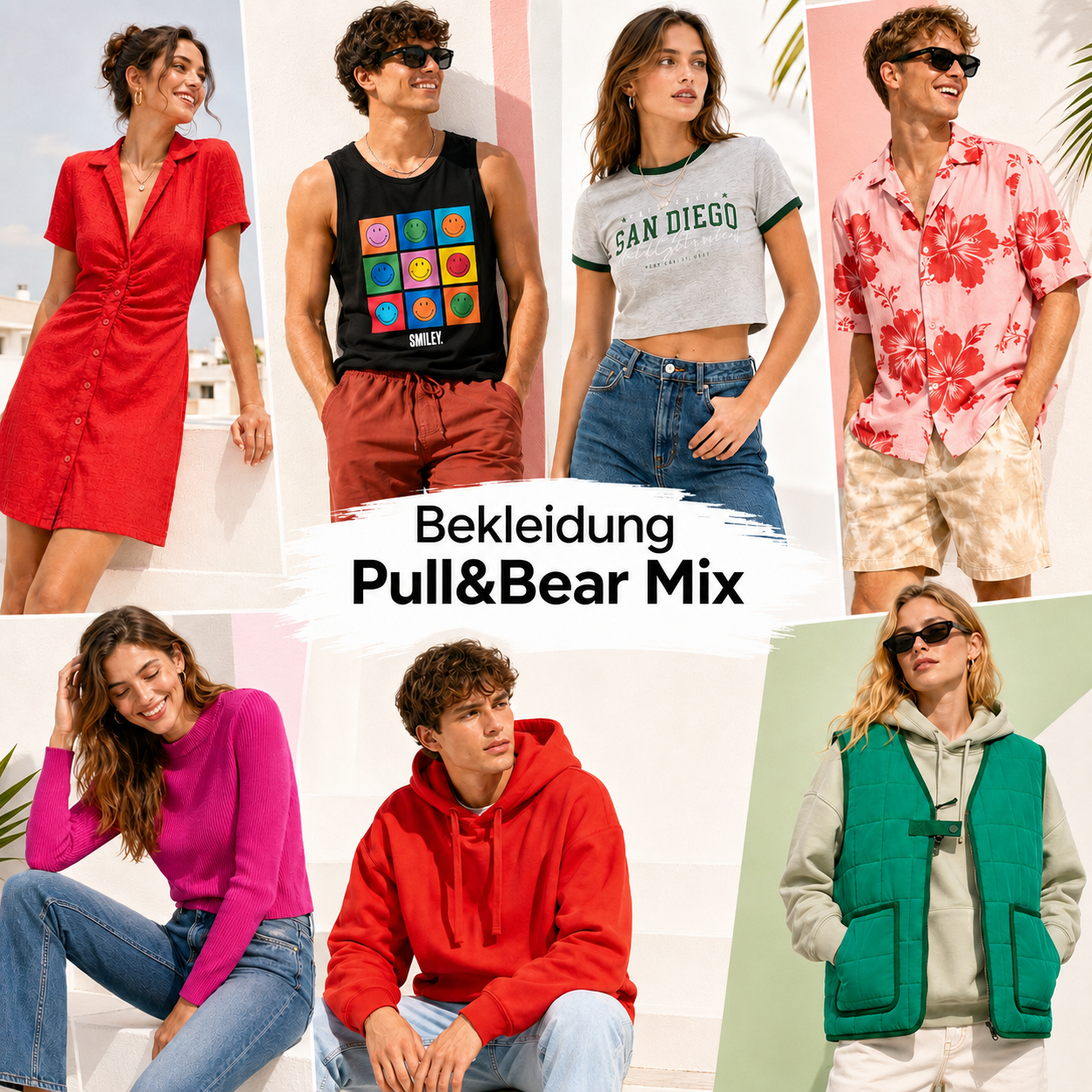 030066 Mix de vêtements Pull&amp;Bear