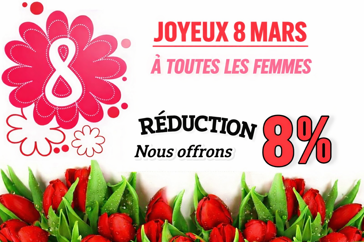 Chères femmes, chers partenaires! 