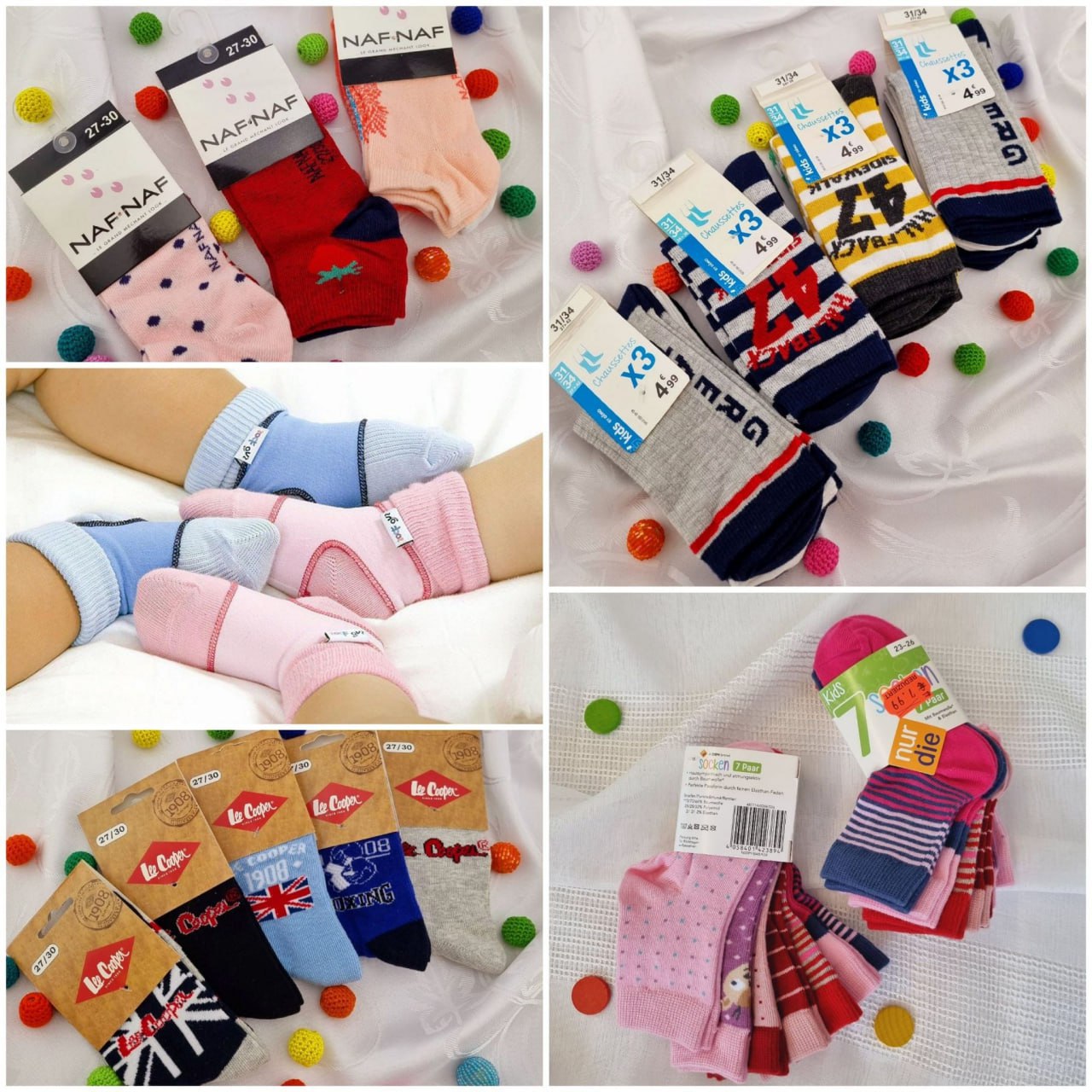 040016 Kindersocken MIX