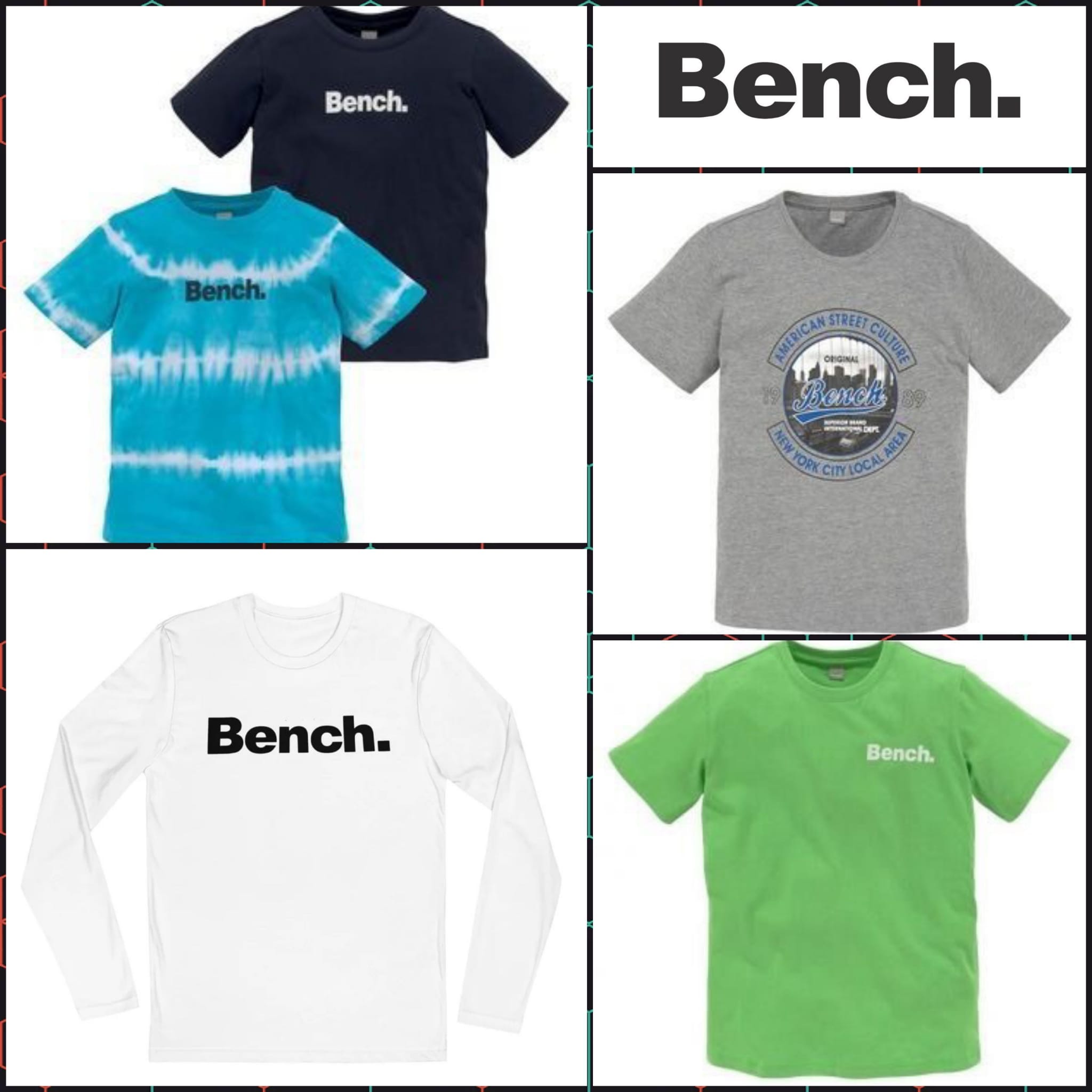 040031 Kids’ T-Shirt Mix Bench 