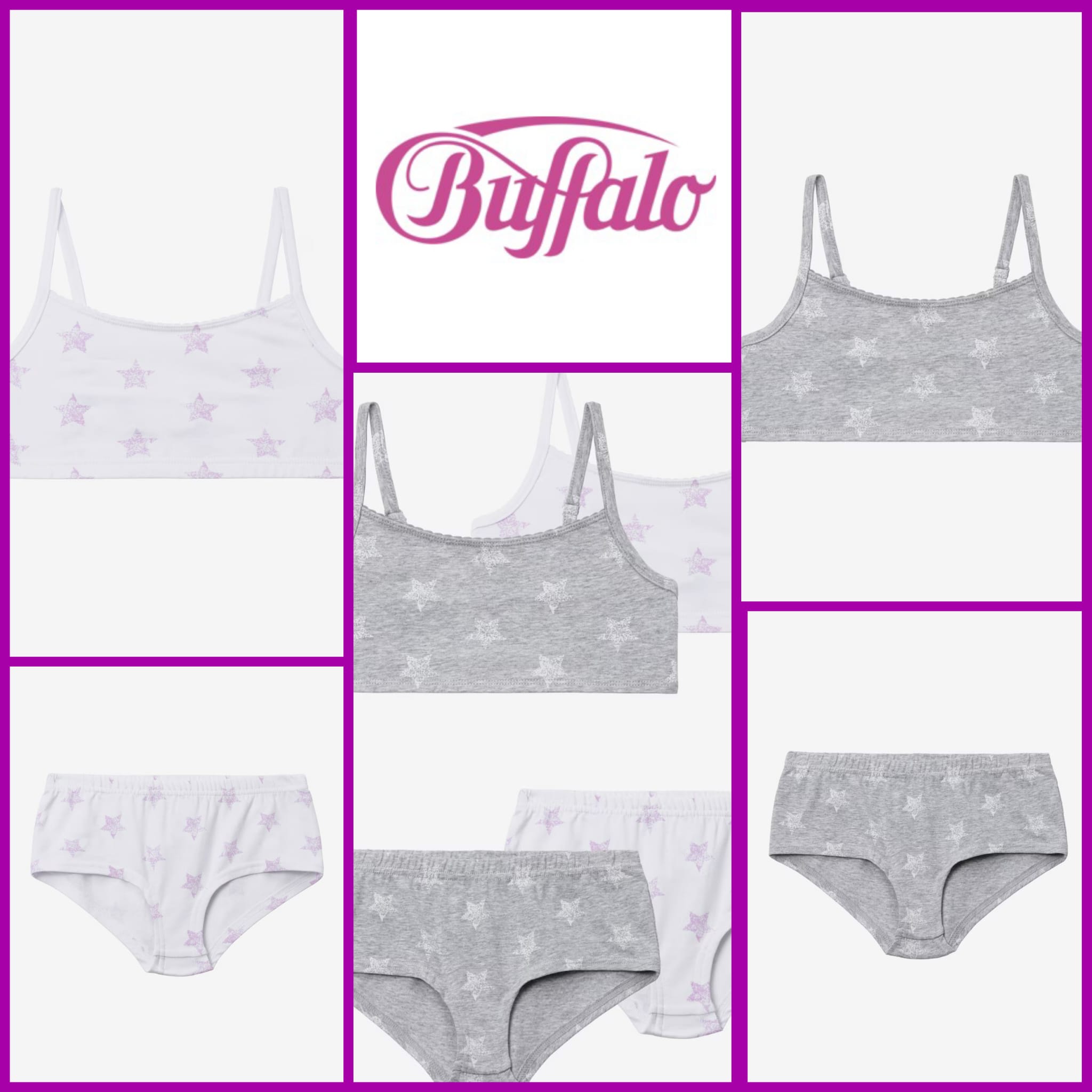 040068 Girls’ Underwear Sets Buffalo