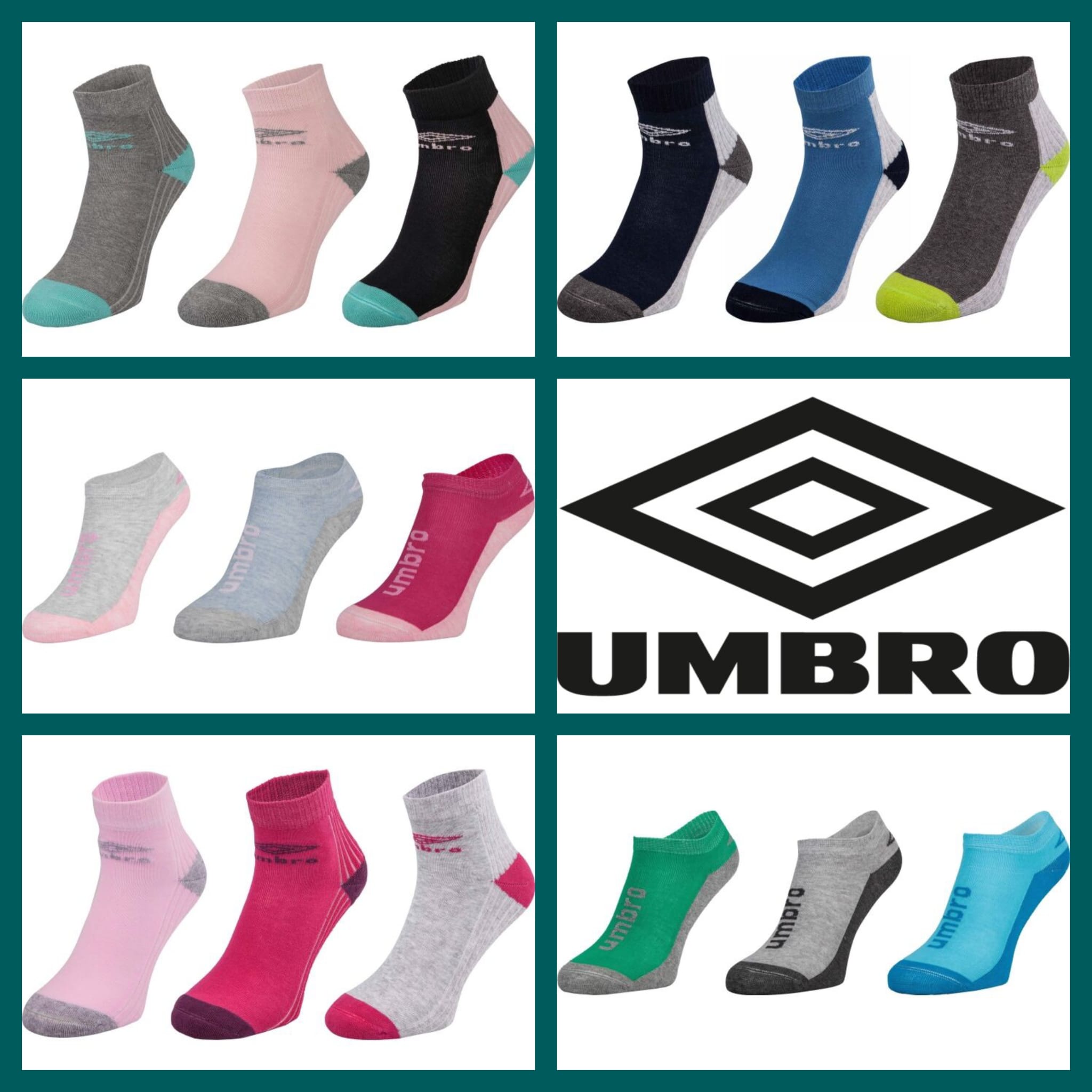 040069 Children’s and Teen Socks Mix Umbro