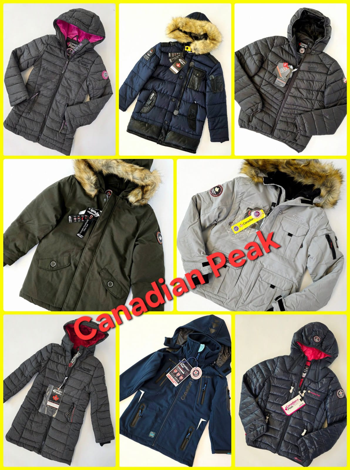 050173 Children’s and Teen Jackets Canadian Peak