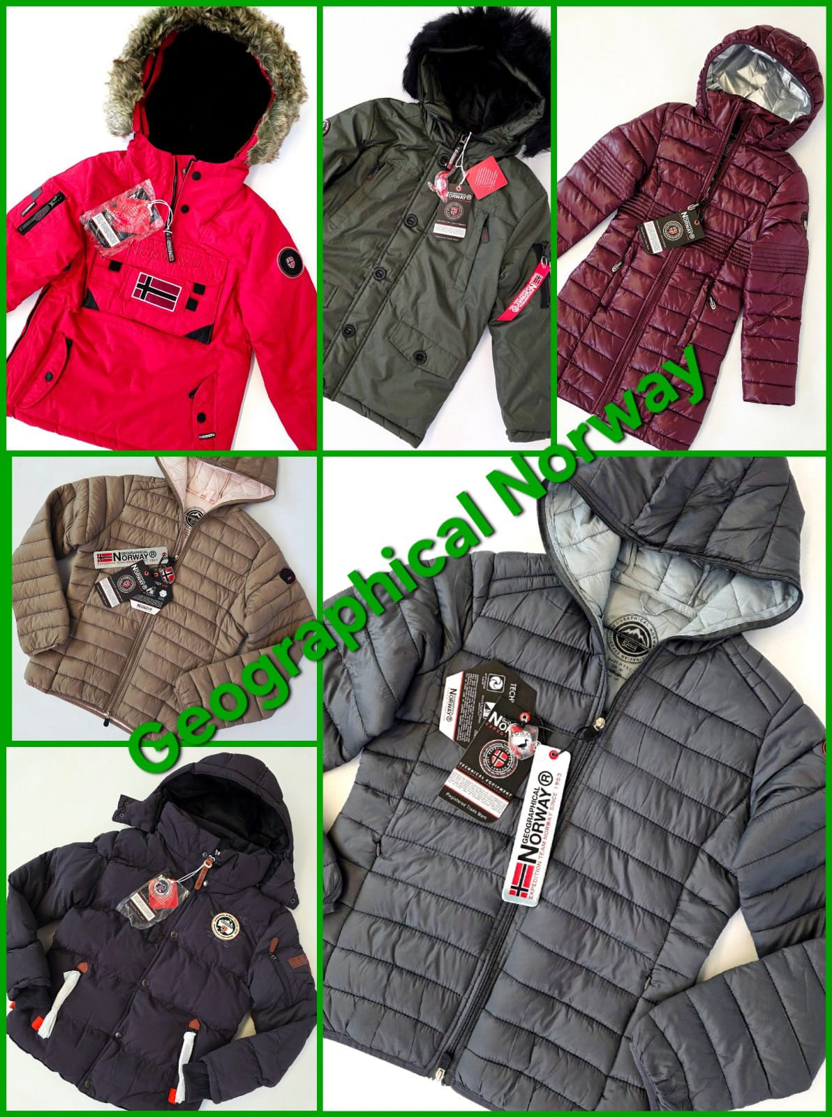050174 Children’s and Teen Jackets Geographical Norway