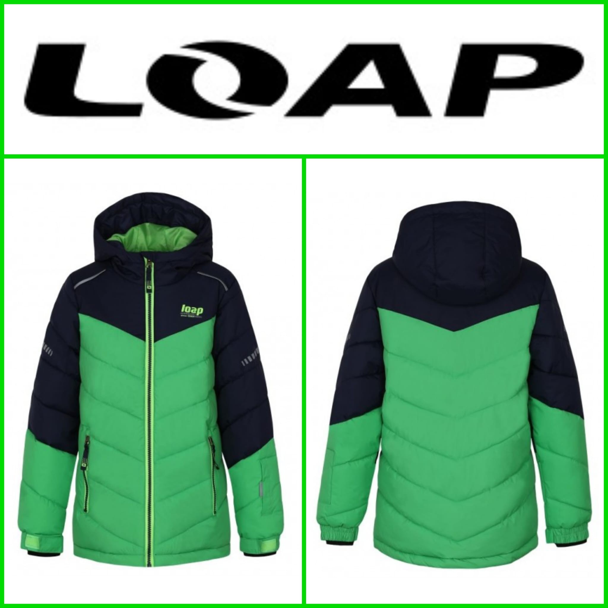 050207 Детская лыжная куртка Loap