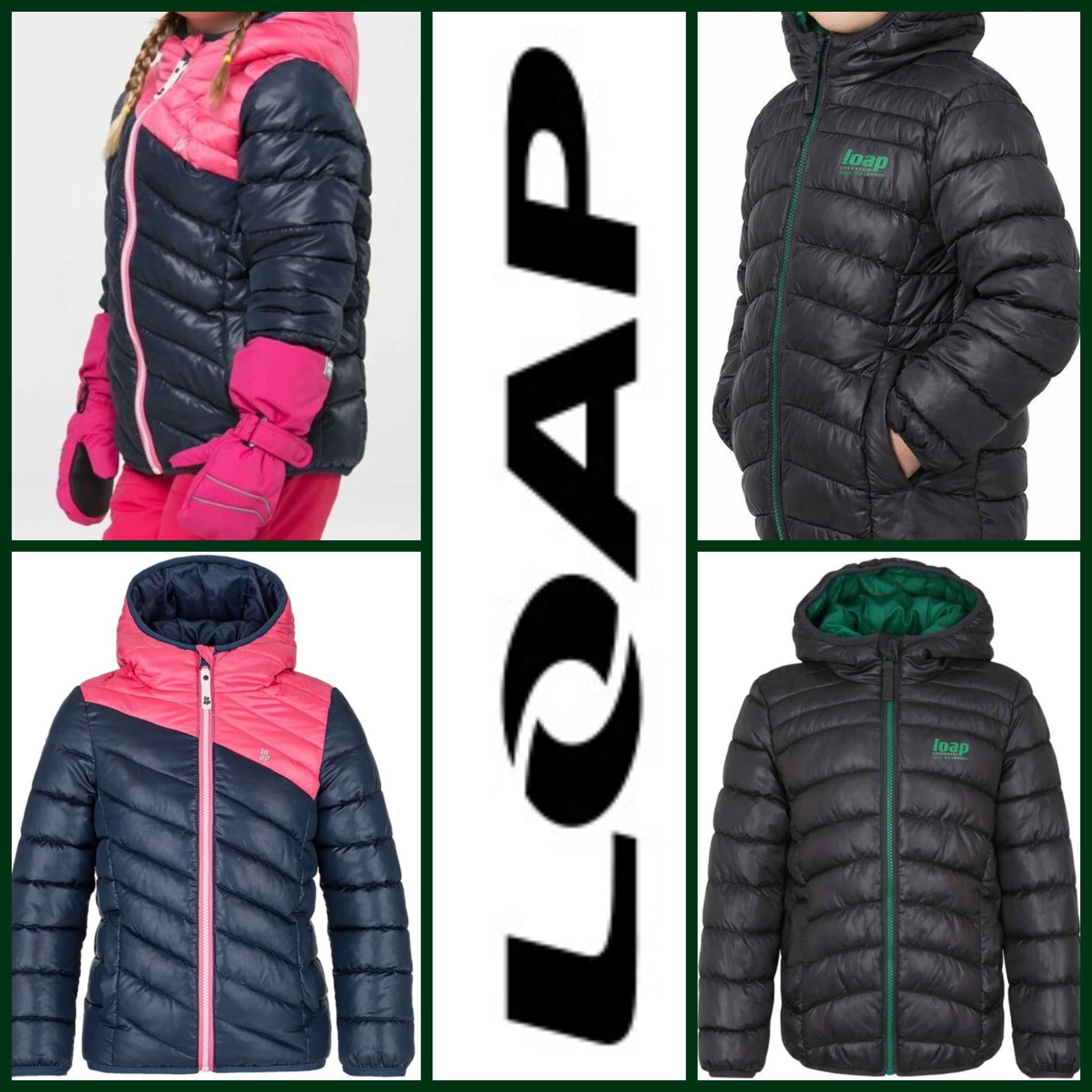 050218 Quilted Jackets for Kids &amp; Teens by Loap