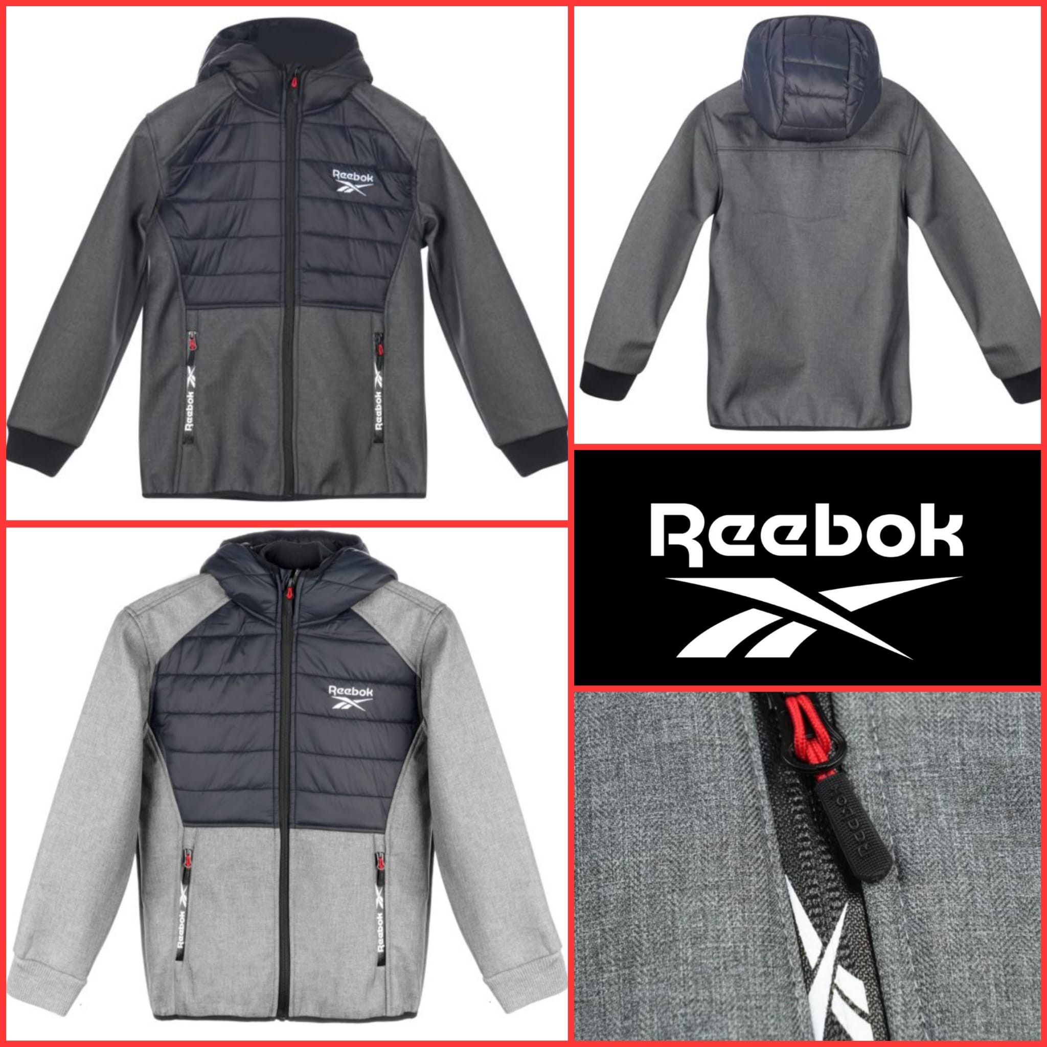 050227 Lightweight Boys' Jackets Reebok