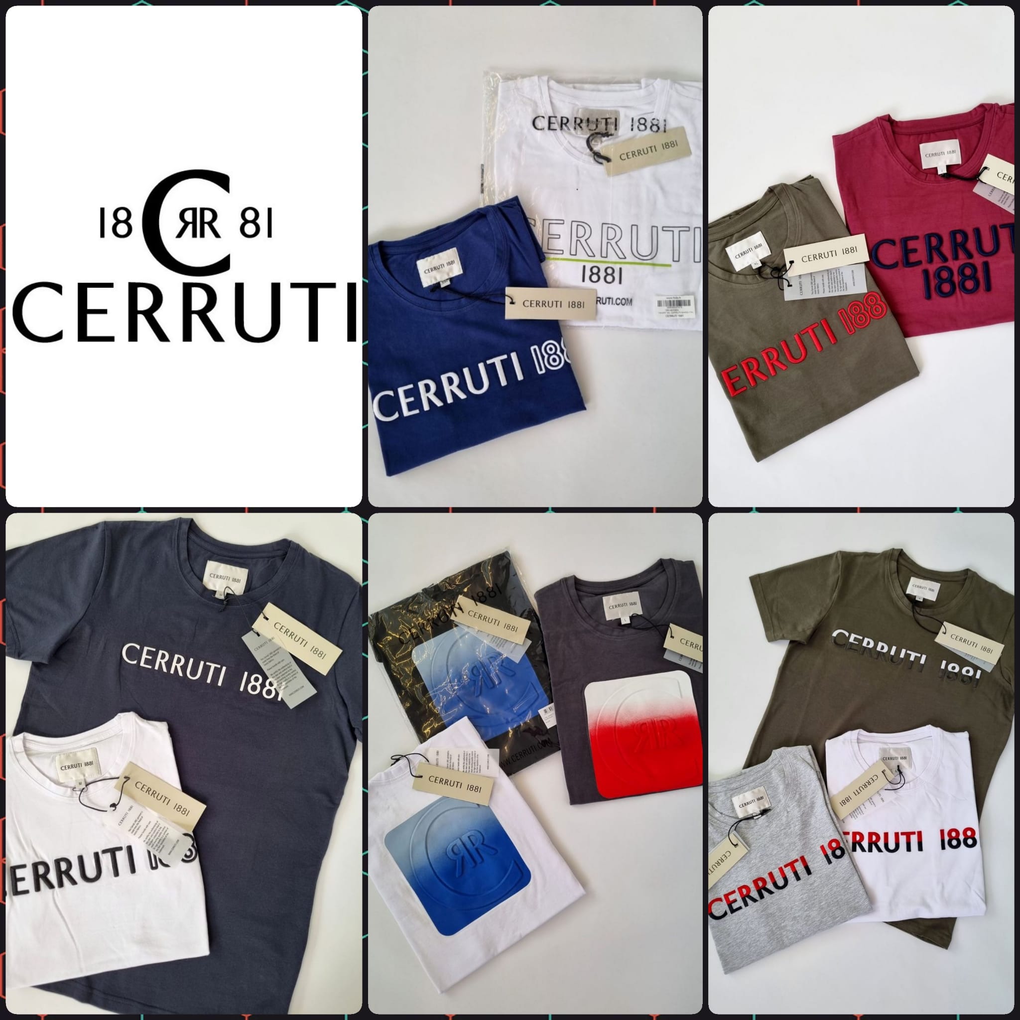 010027 Men's T-shirts Cerruti 1881