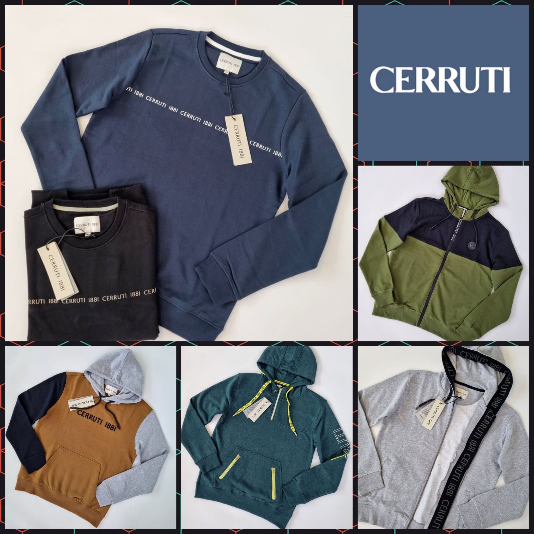 010029 Sweatshirts pour hommes Cerruti 1881
