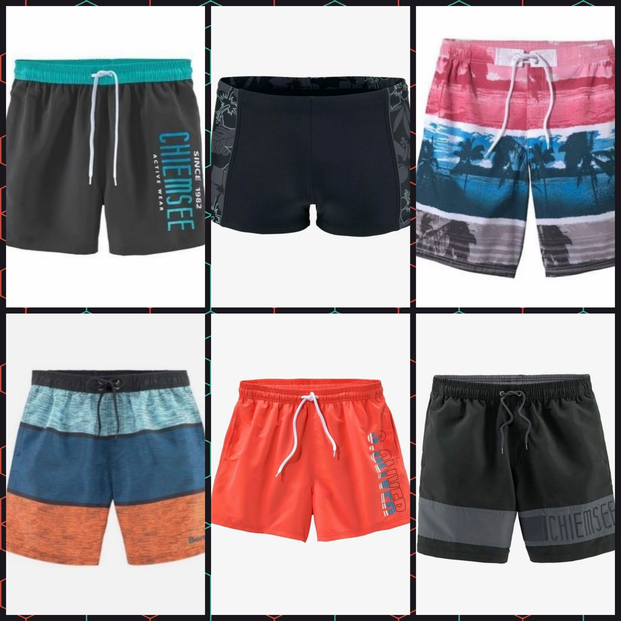 010034 Men’s Beachwear Mix