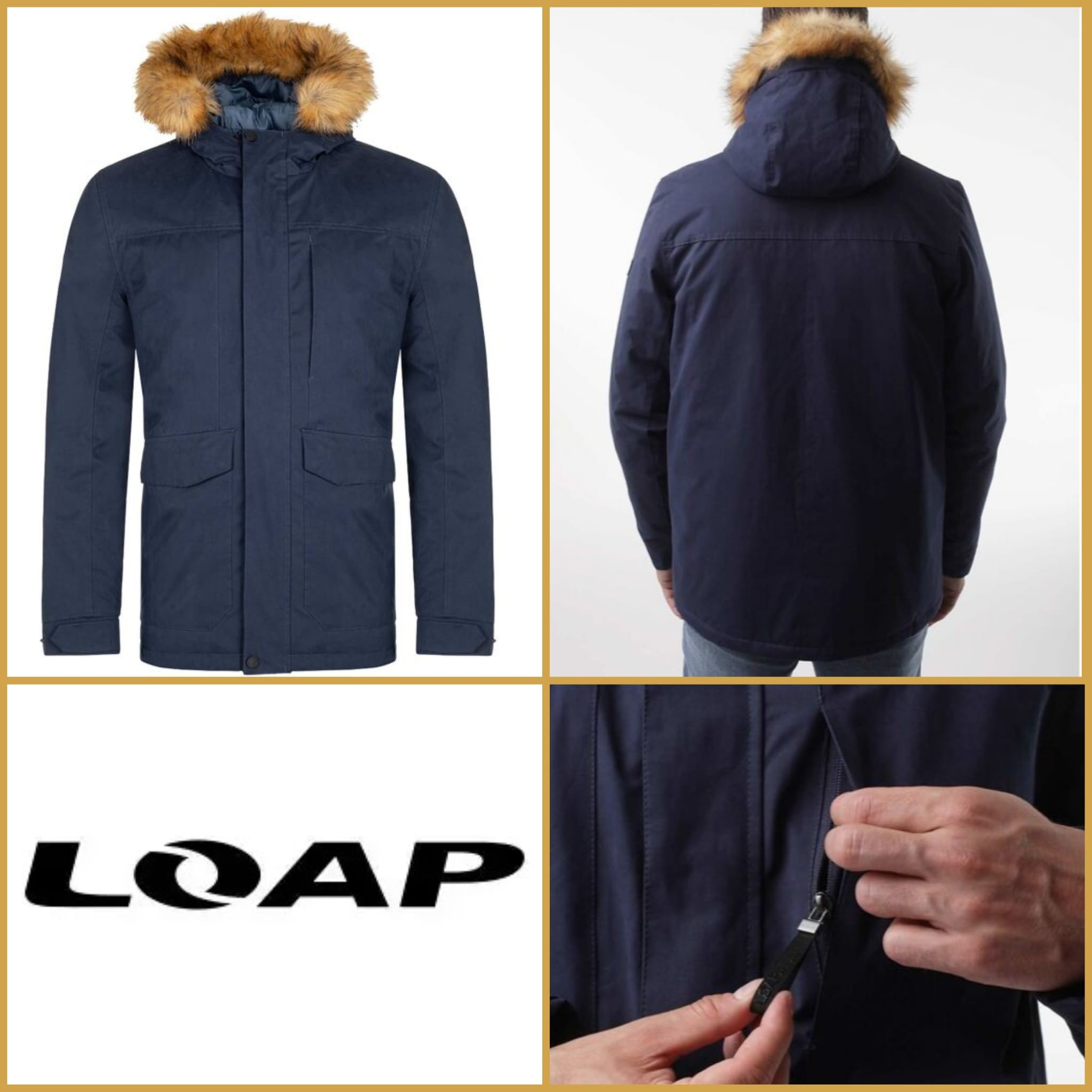 050211 Men’s warm jacket Loap
