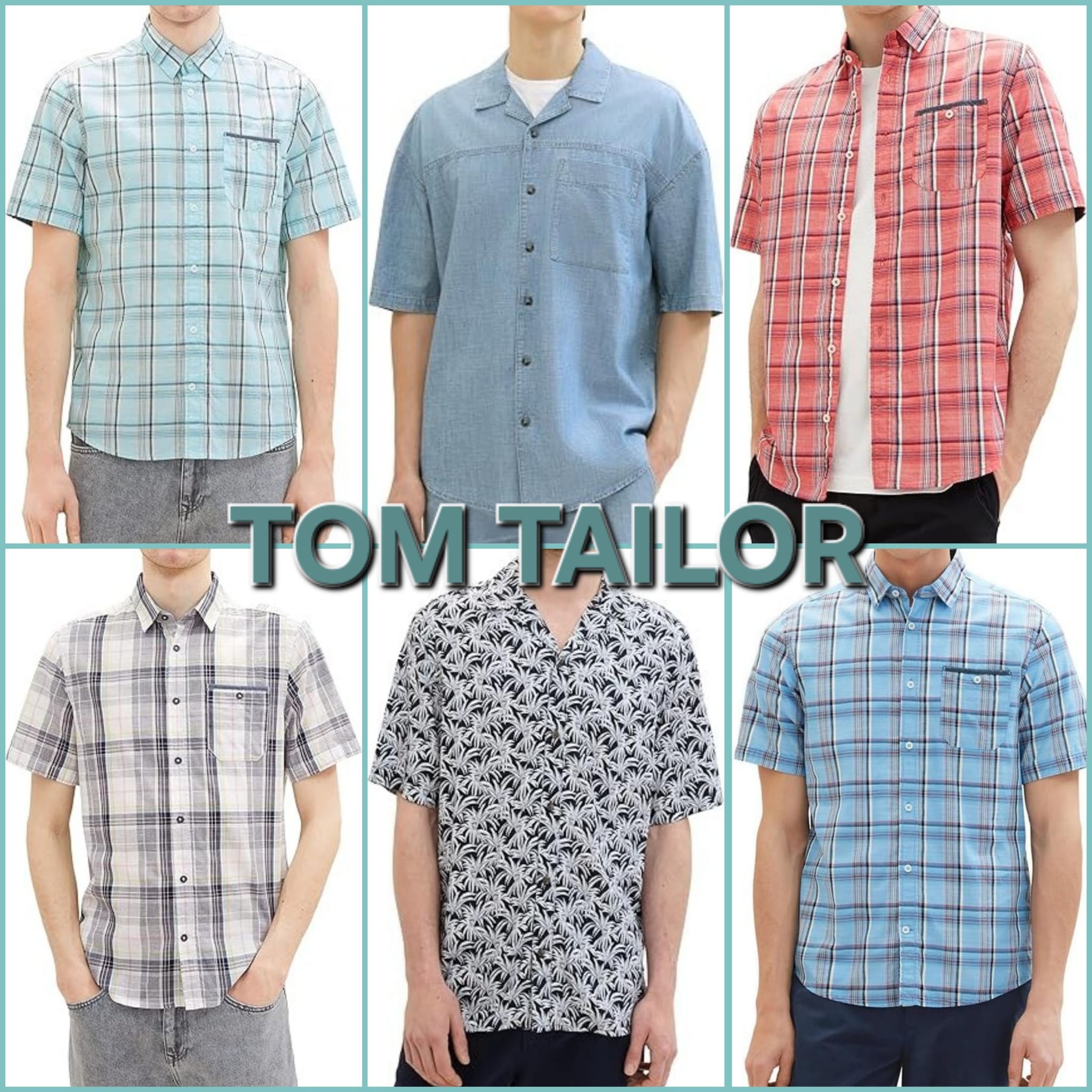 010116 Chemises pour homme Tom Tailor