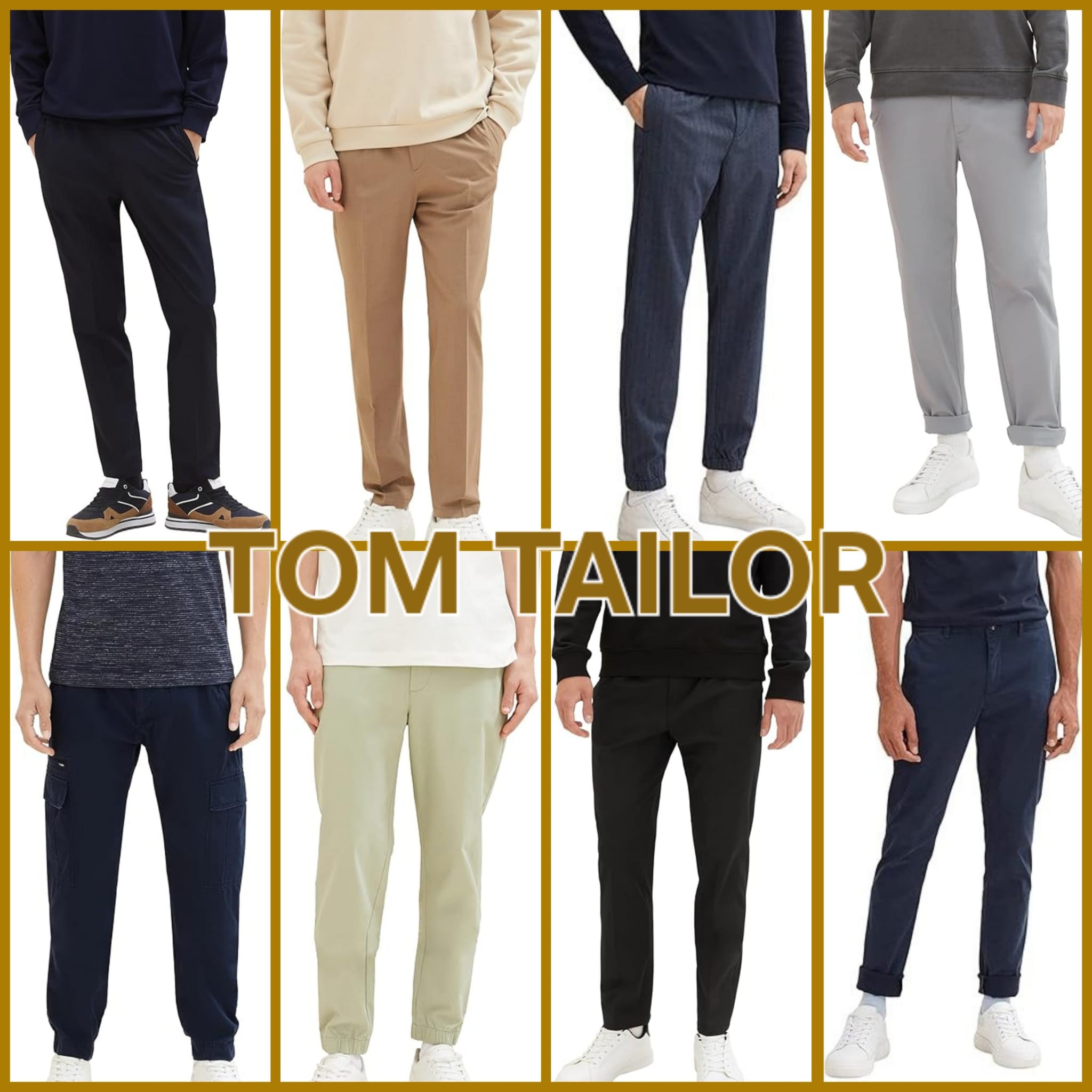 010118 Men’s Pants Mix Tom Tailor
