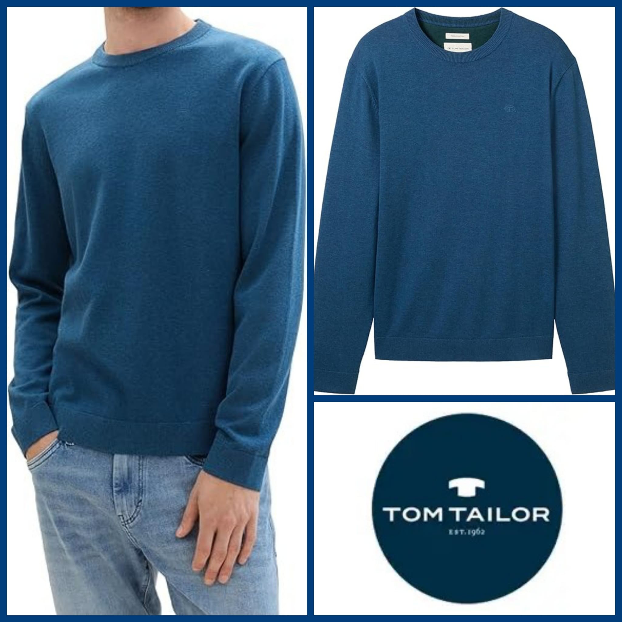 010119 Men’s Lightweight Pullover Tom Tailor