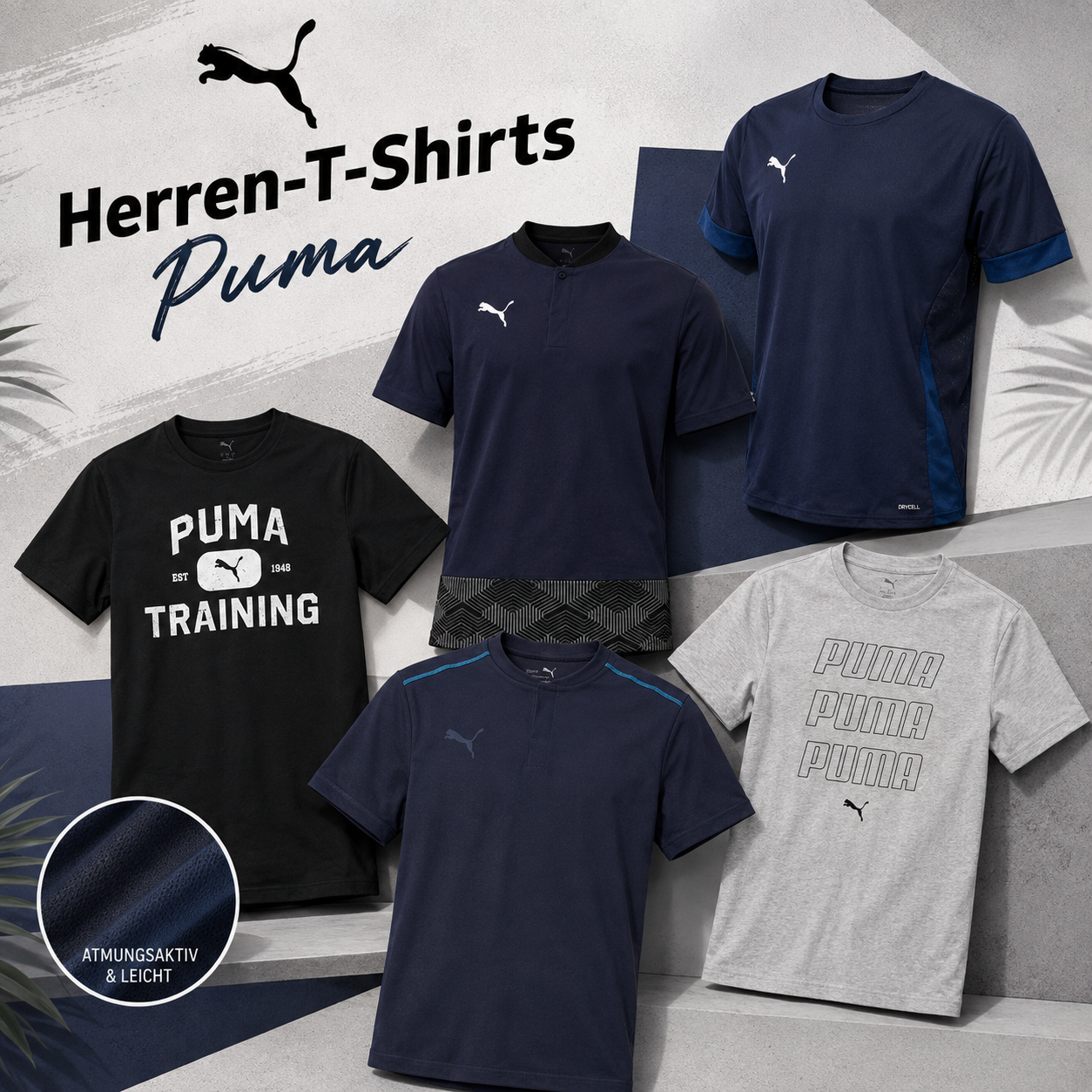 010127 Мужские футболки Puma