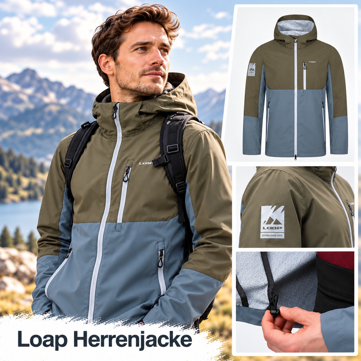 050234 Veste pour homme Loap