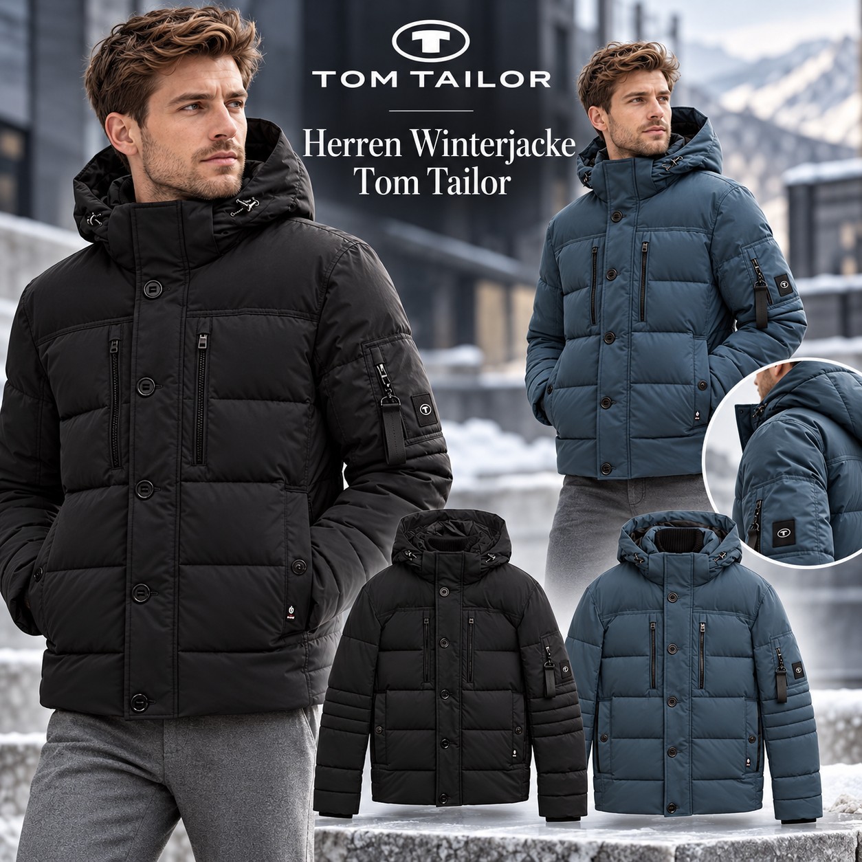 050237 Herren-Winterjacke Tom Tailor
