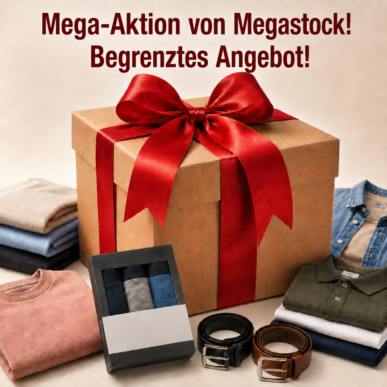 Mega-Aktion von Megastock! Begrenztes Angebot!