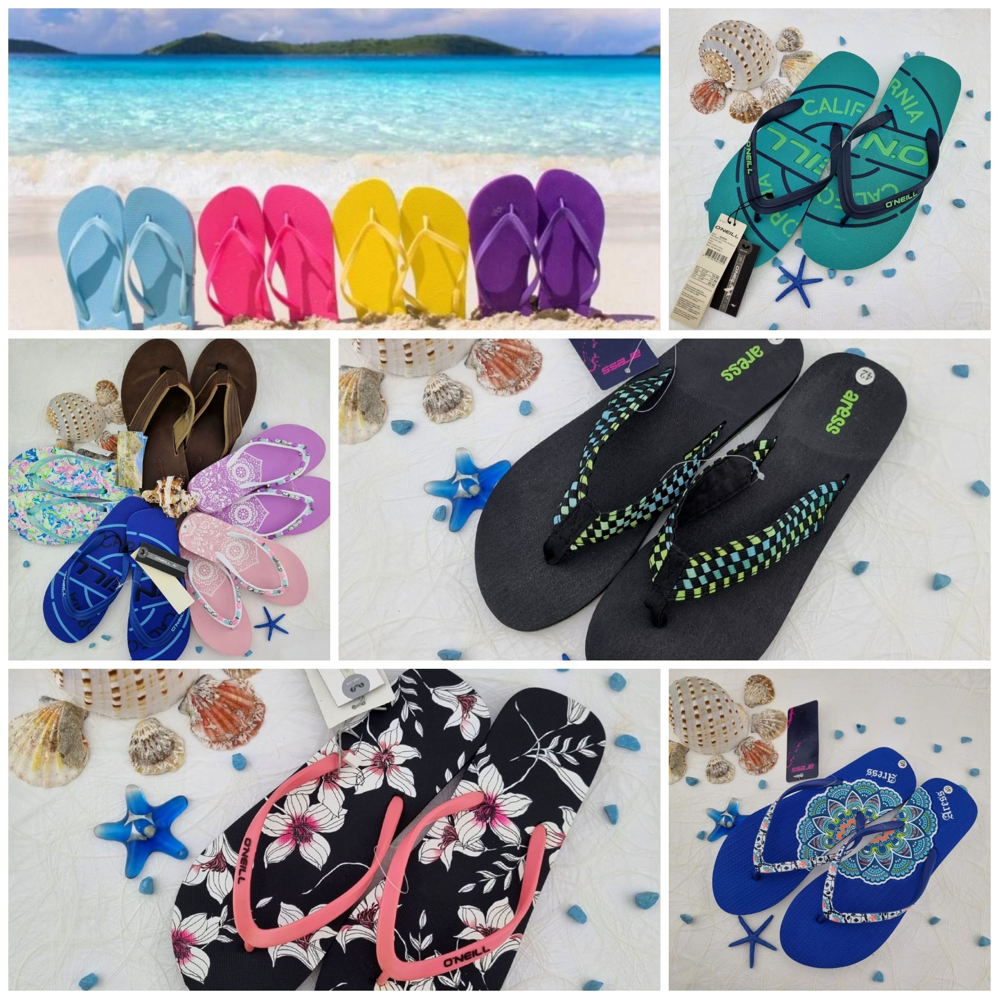 060013 Men’s &amp; women’s flip-flops mix