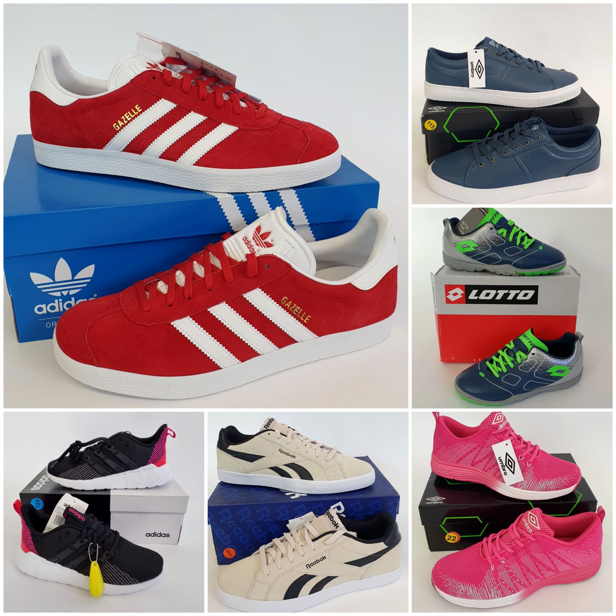  Men's, women's and children's sports shoes