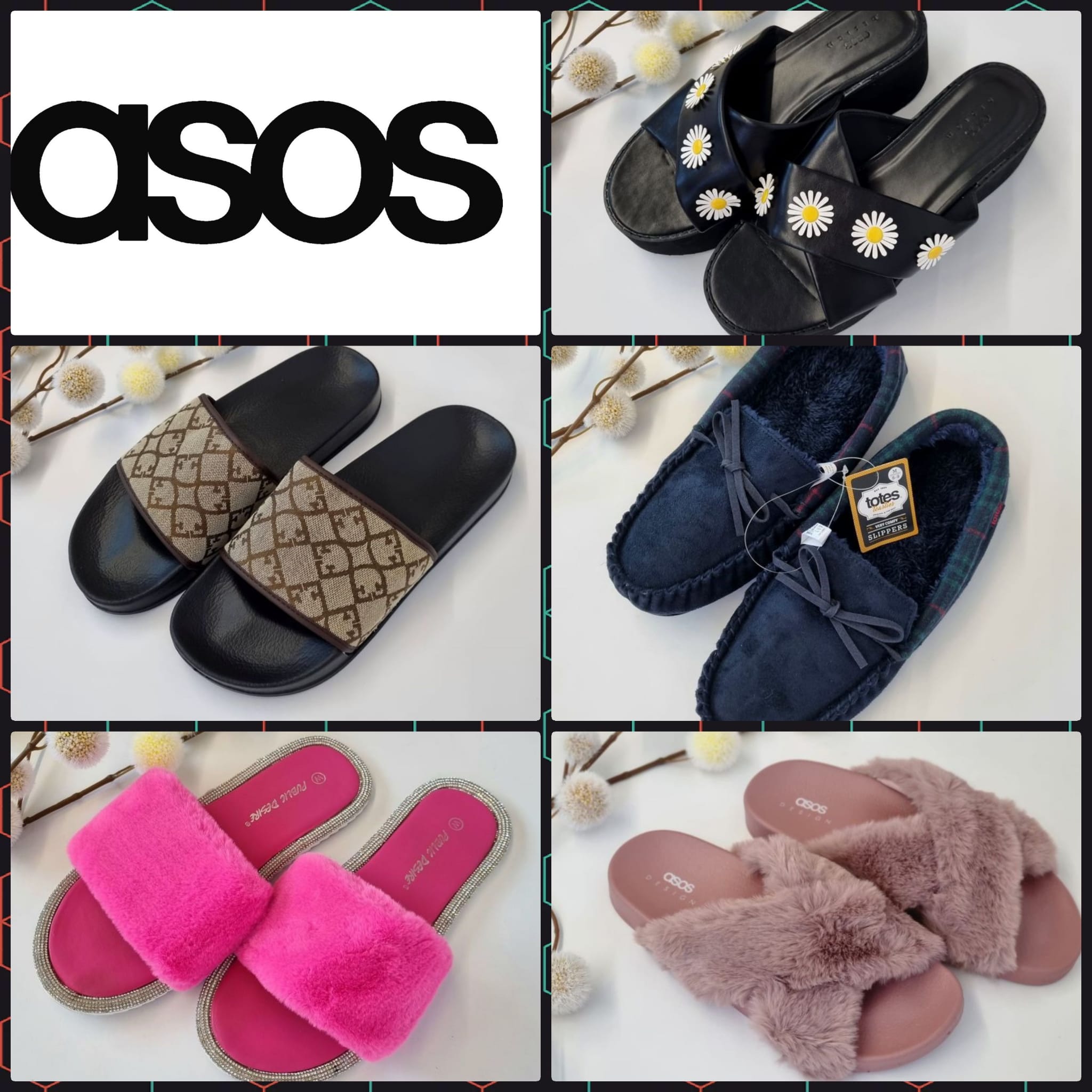 060052 Slippers and house shoes from ASOS