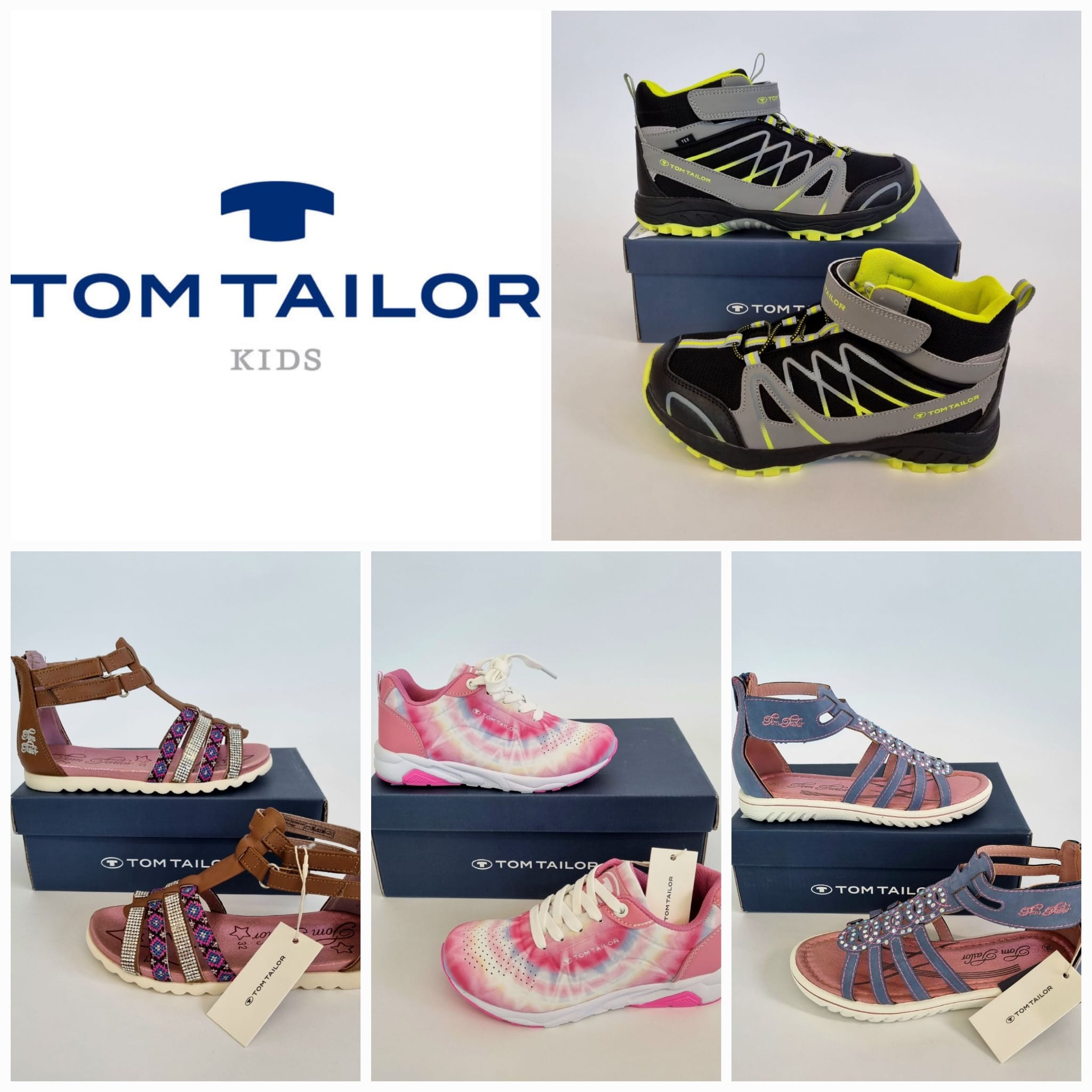 Микс детской обуви Tom Tailor
