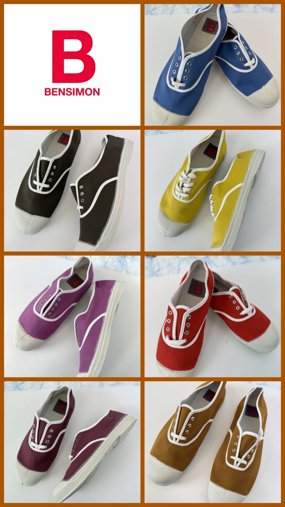 060102 Canvas Shoes Mix Bensimon
