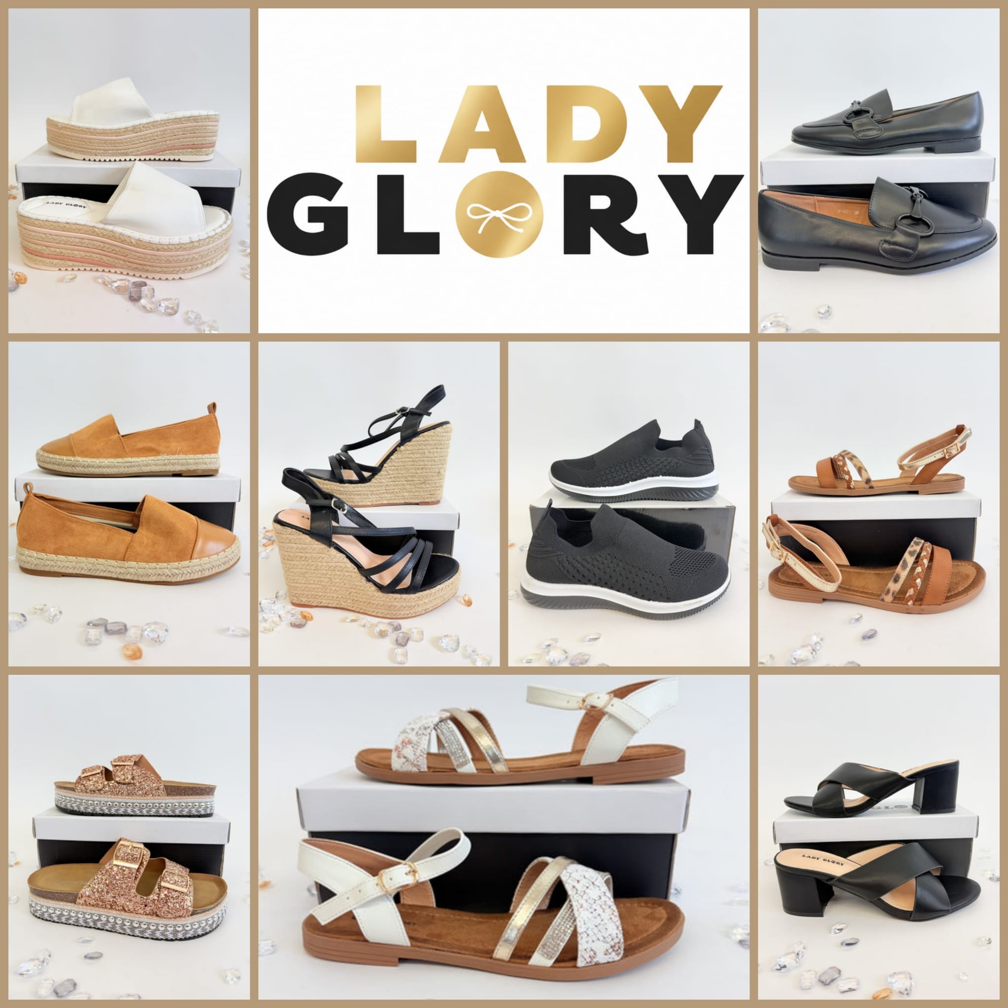 060121 Women’s Footwear Mix Lady Glory