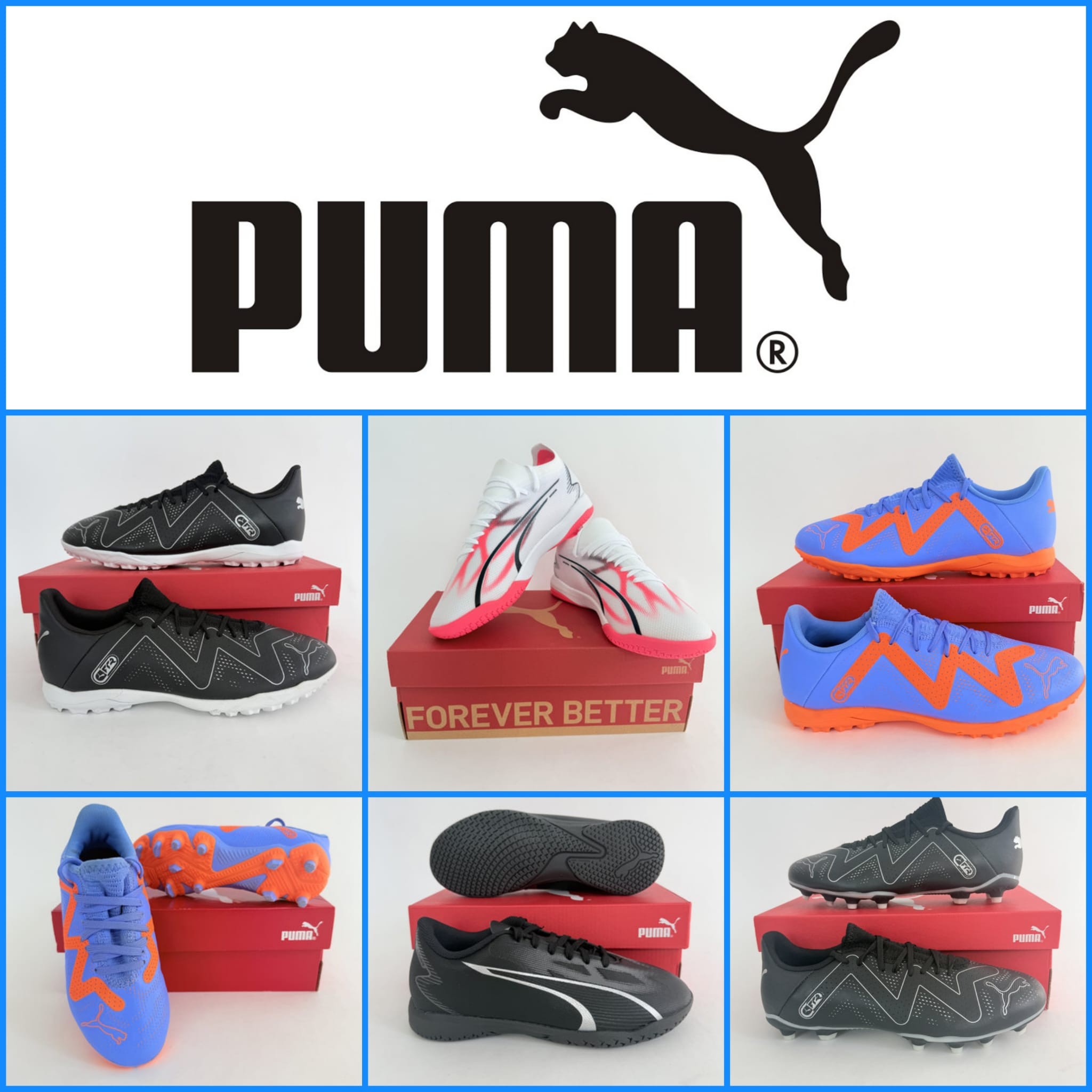 060122 Puma Football Footwear Mix