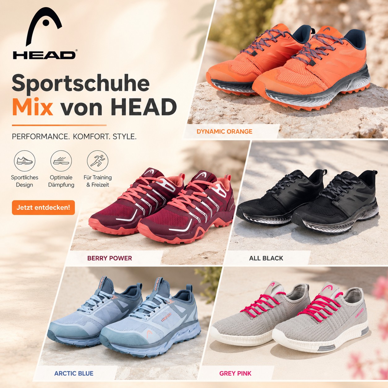 060140 Sneaker Mix von Head