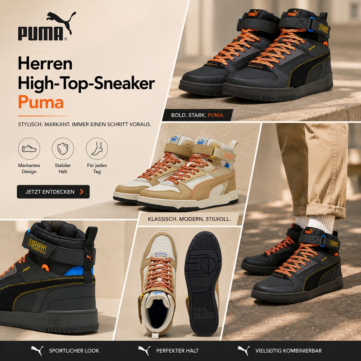 060141 Herren High-Top-Sneaker Puma