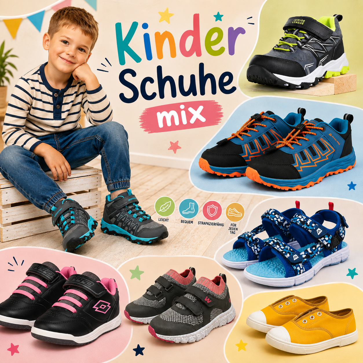 060150 Kids' Footwear Mix