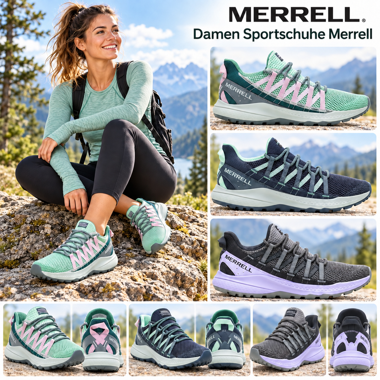 060158 Chaussures de sport femme Merrell