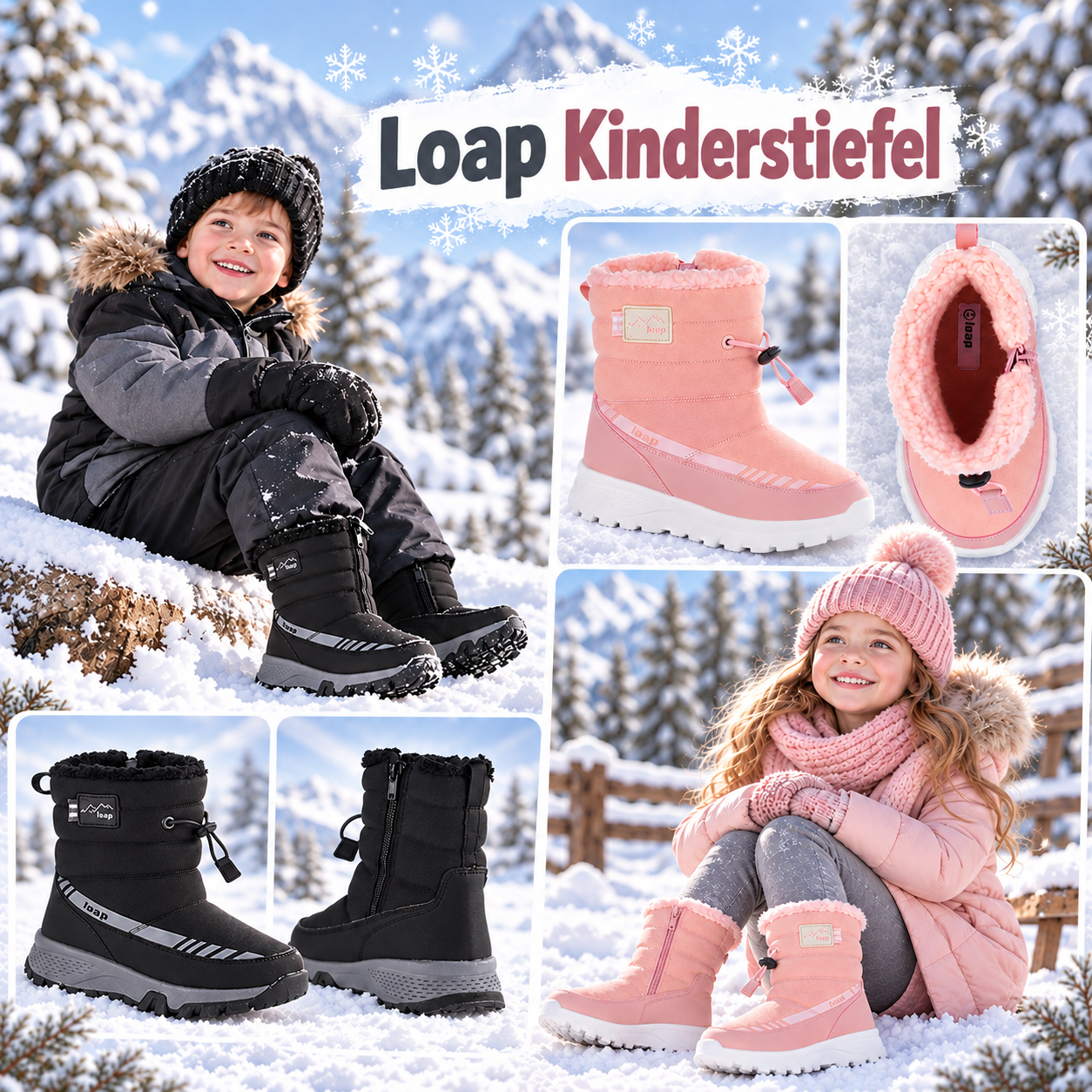 060163 Loap Kinder-Winterstiefel