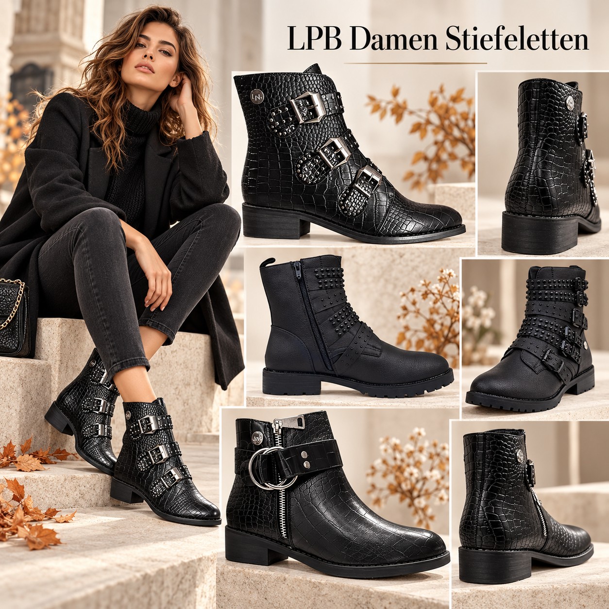 060167 Damen-Stiefeletten LPB