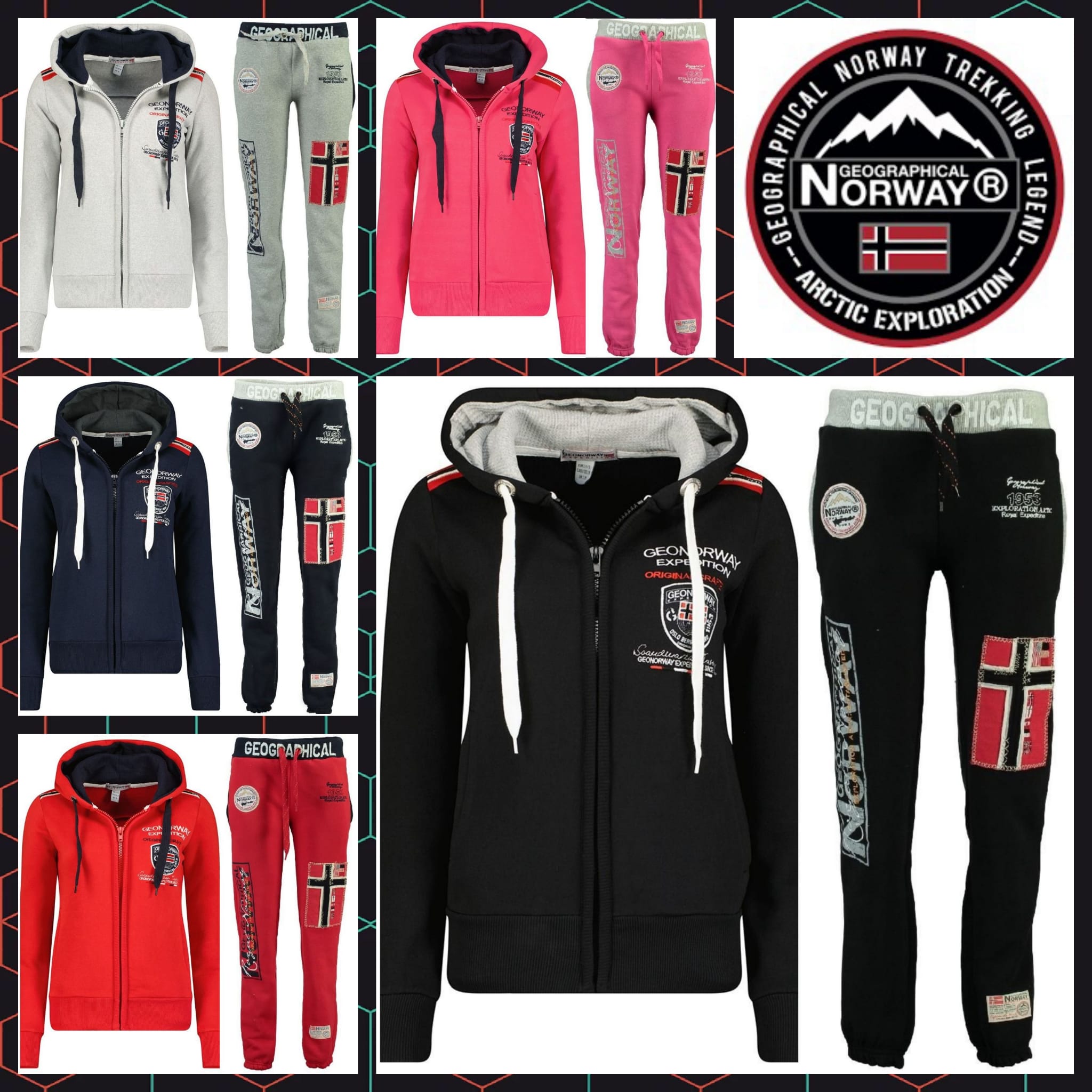 Geographical Norway women's tracksuits