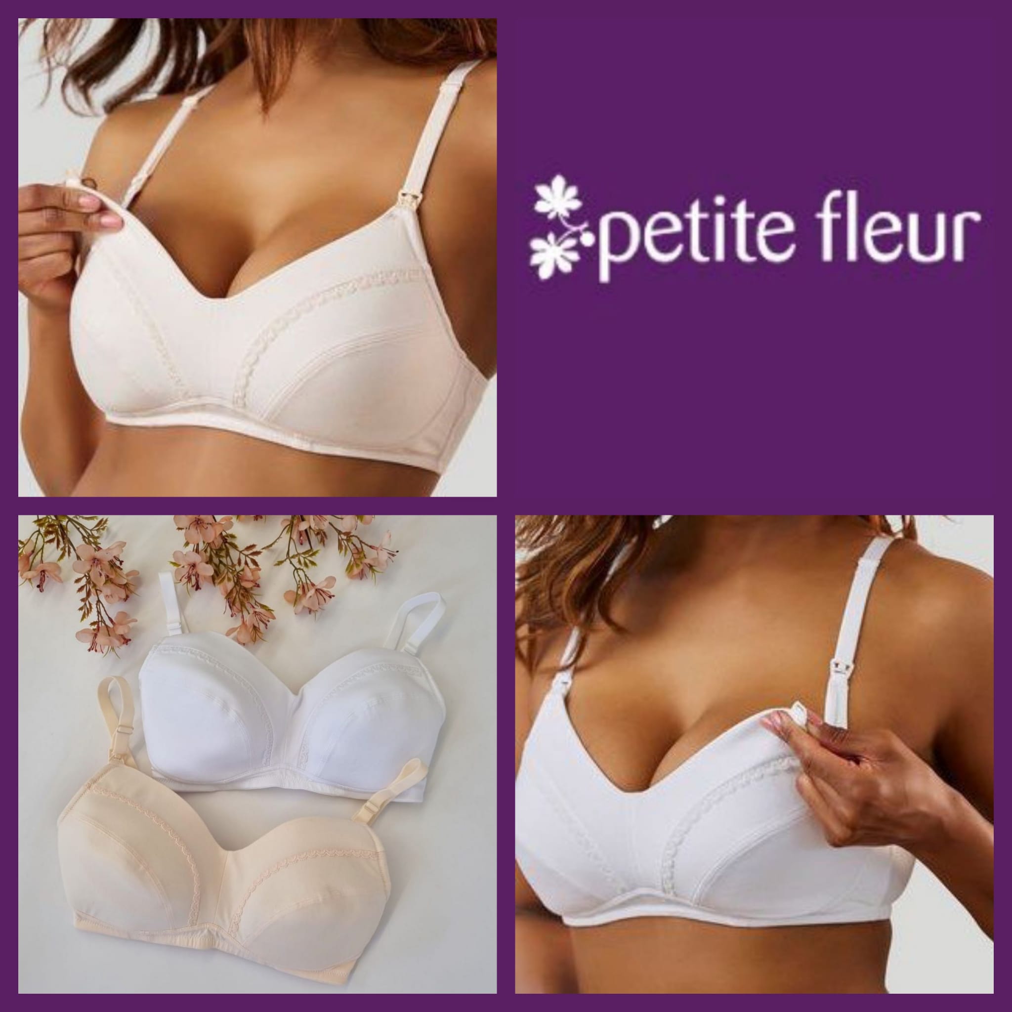 Plus-sizes bras from Petite fleur